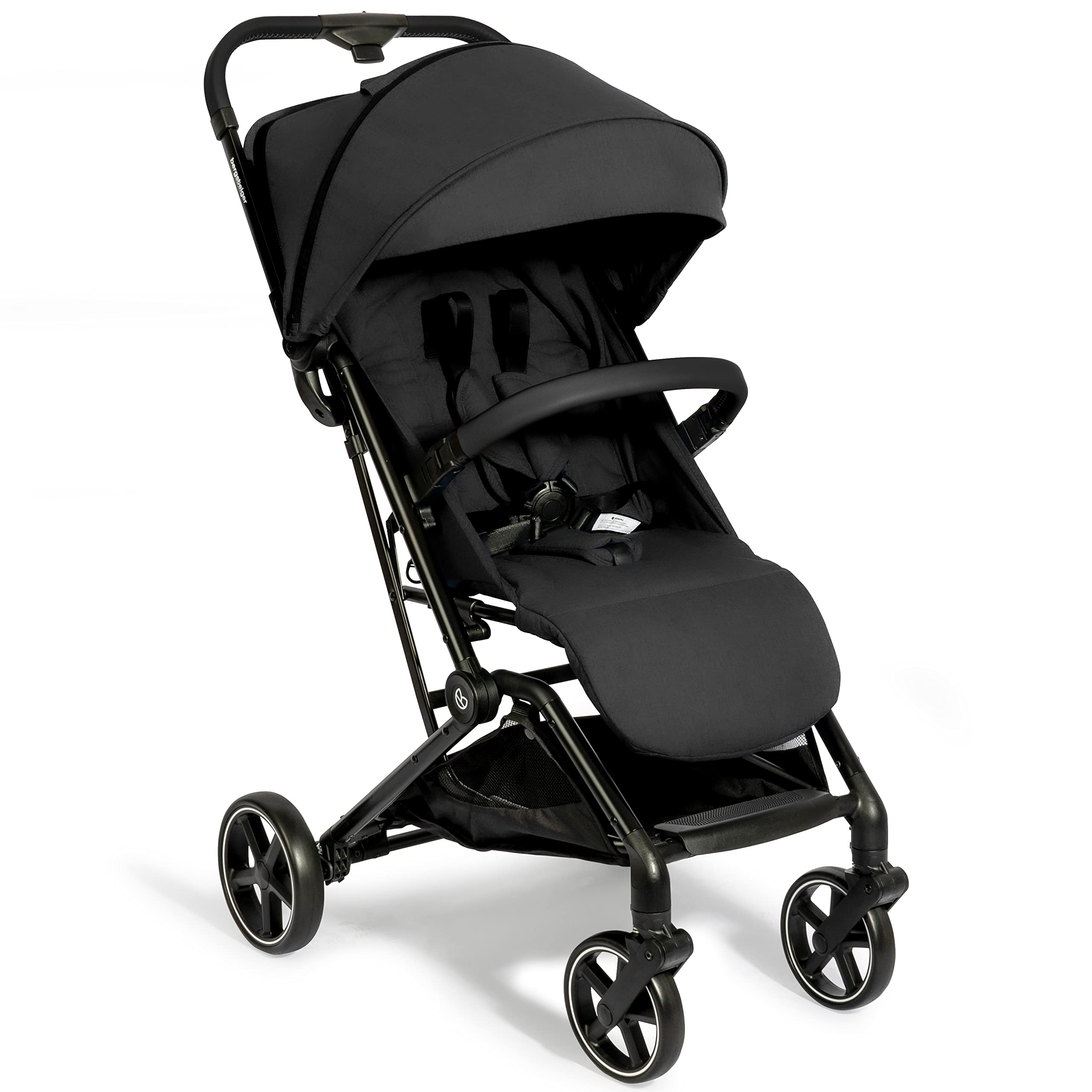 bergsteiger-manhattan-buggy-reisebuggy-black-mit-liegefunktion image 1