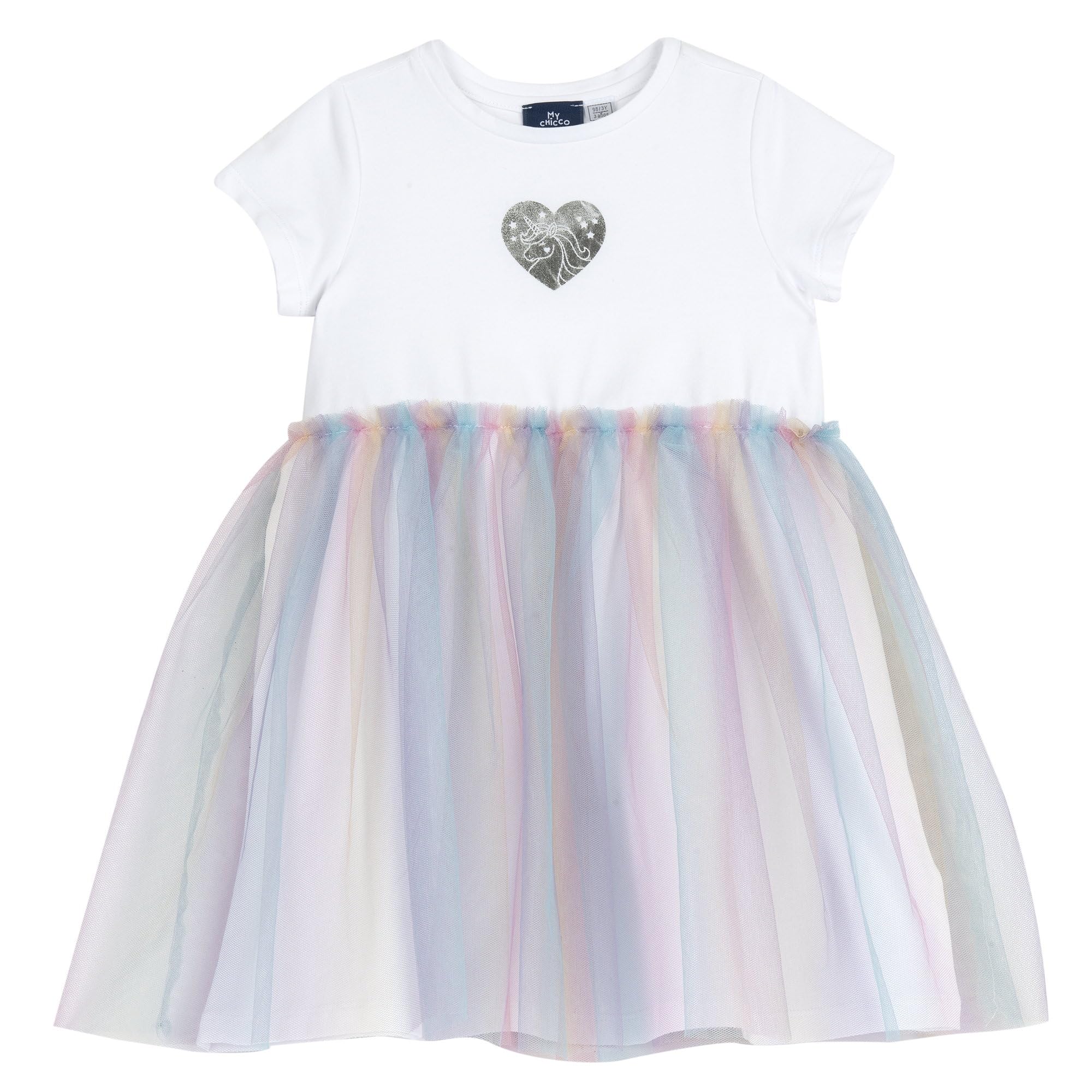 chicco-kurzarmkleid-m-dchen-baumwolle-6-jahre-leicht image 1
