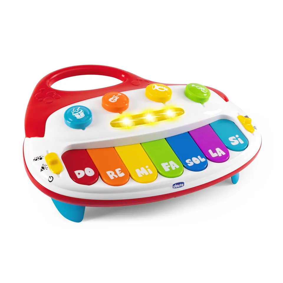 chicco-mein-erstes-klavier-spielklavier-7-tasten-mit-licht image 1