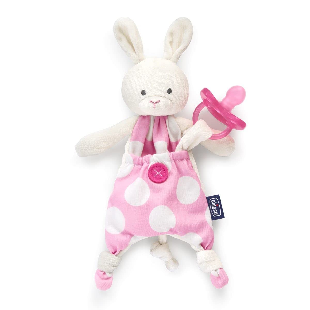 chicco-pocket-friend-schnullerhalter-b-r-blau-kuscheltier image 6