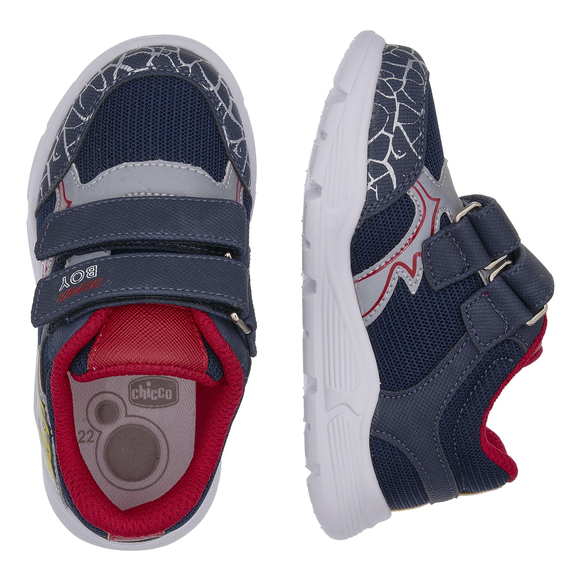 chicco-jungen-sneaker-klett-gr-28-leichte-sohle image 2