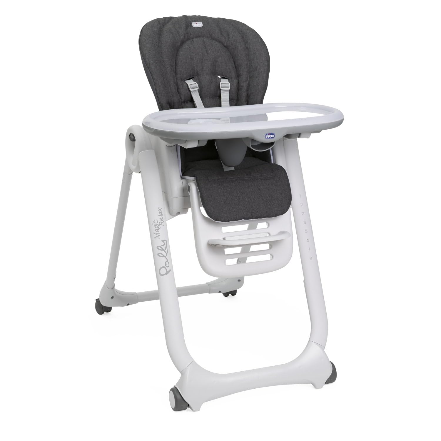 chicco-polly-magic-relax-hochstuhl-grau-0-3-jahre-verstellbar image 1