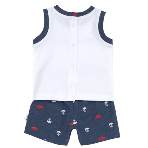 chicco-jungen-set-unterhemd-shorts-9-monate-sommer image 8