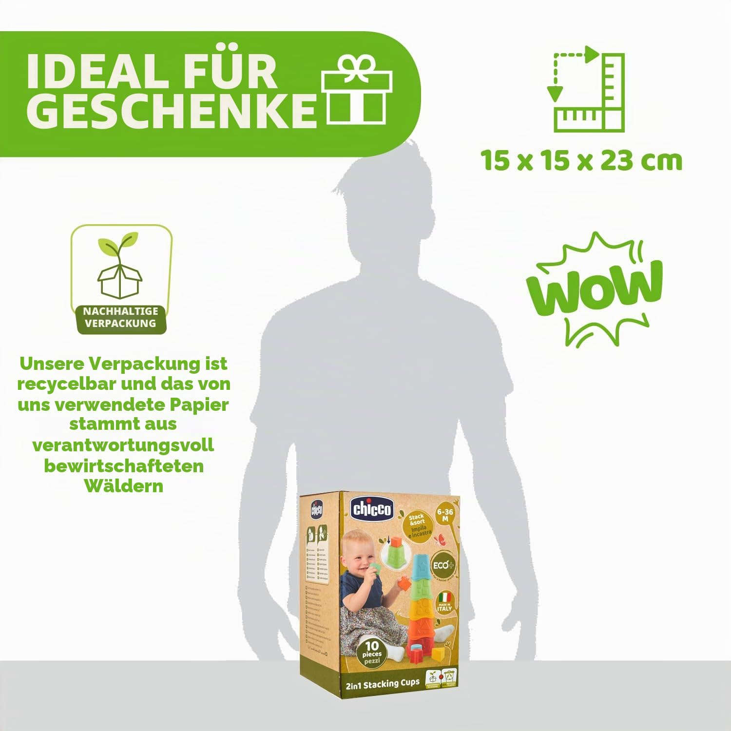 chicco-stapelbecher-2in1-eco-6-36-monate-5-becher image 8