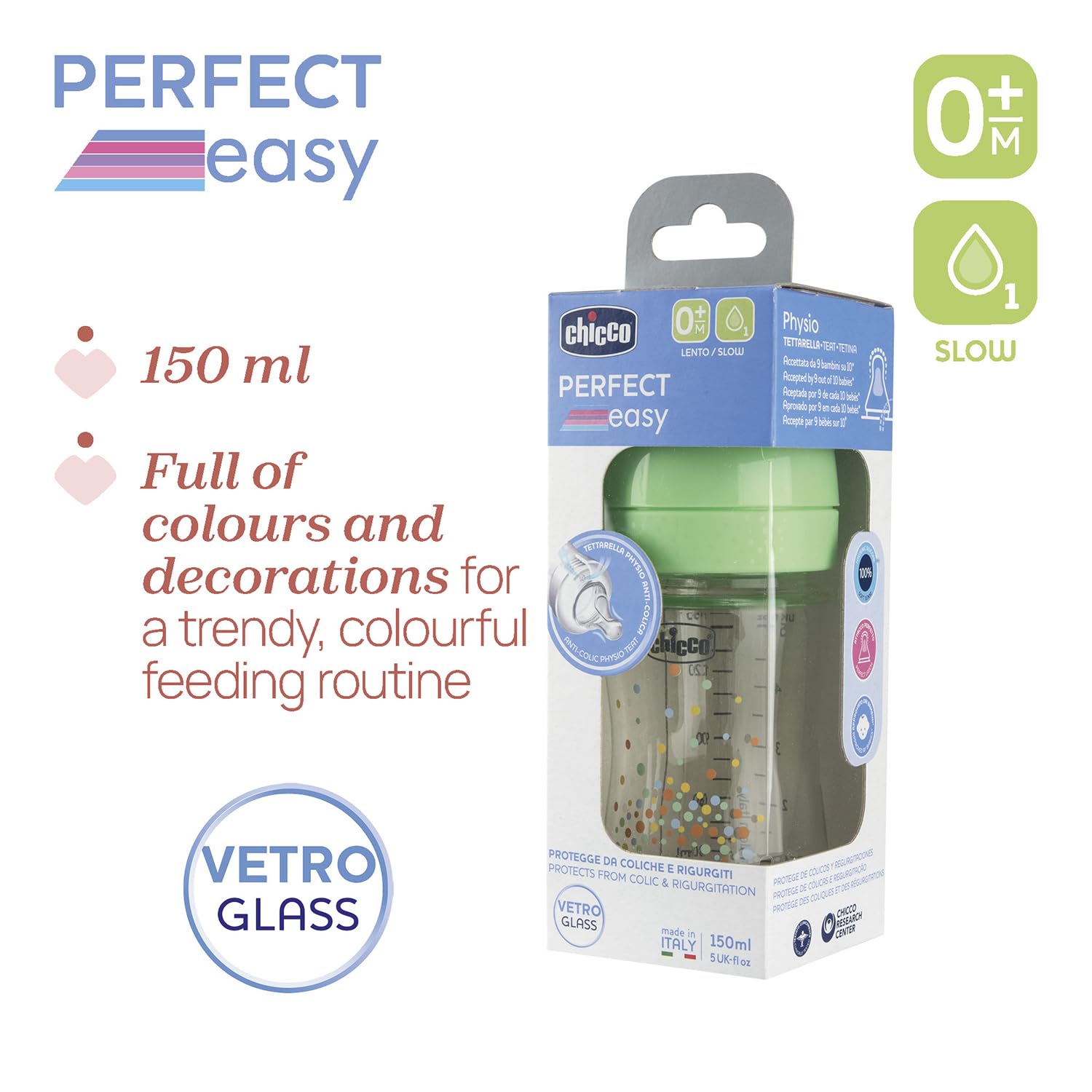 chicco-perfect-easy-babyflasche-glas-150-ml-unisex-anti-kolik image 6