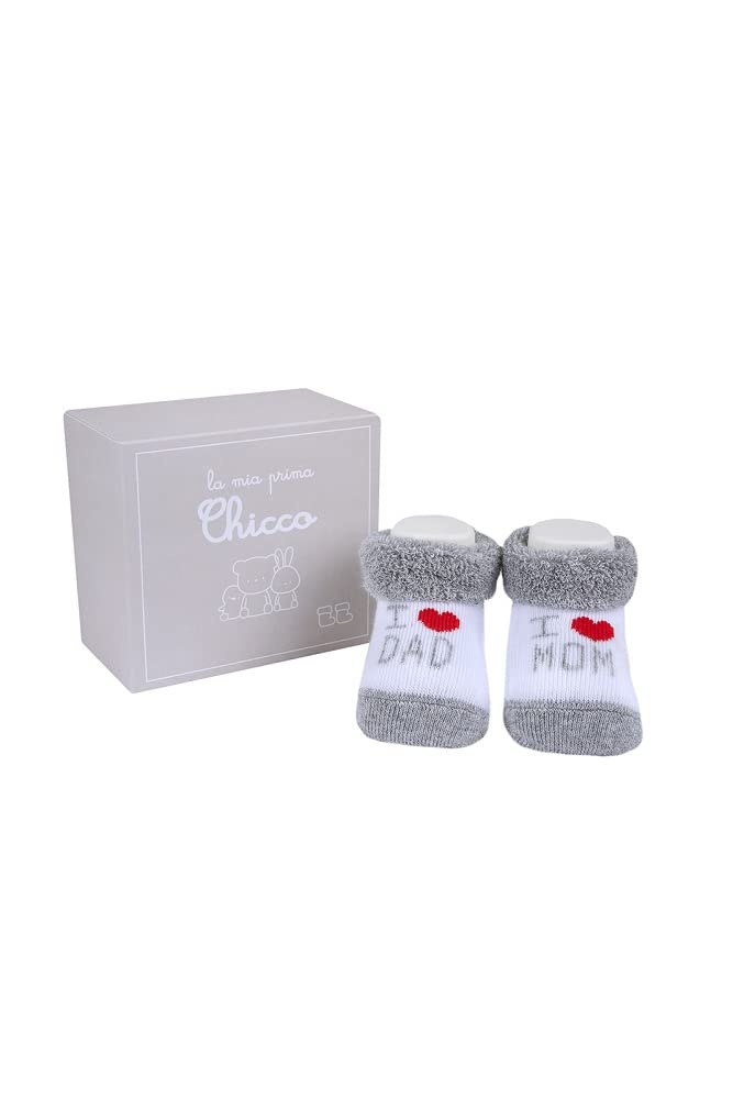 chicco-baby-schuhe-grau-socken-neugeborene-box image 1