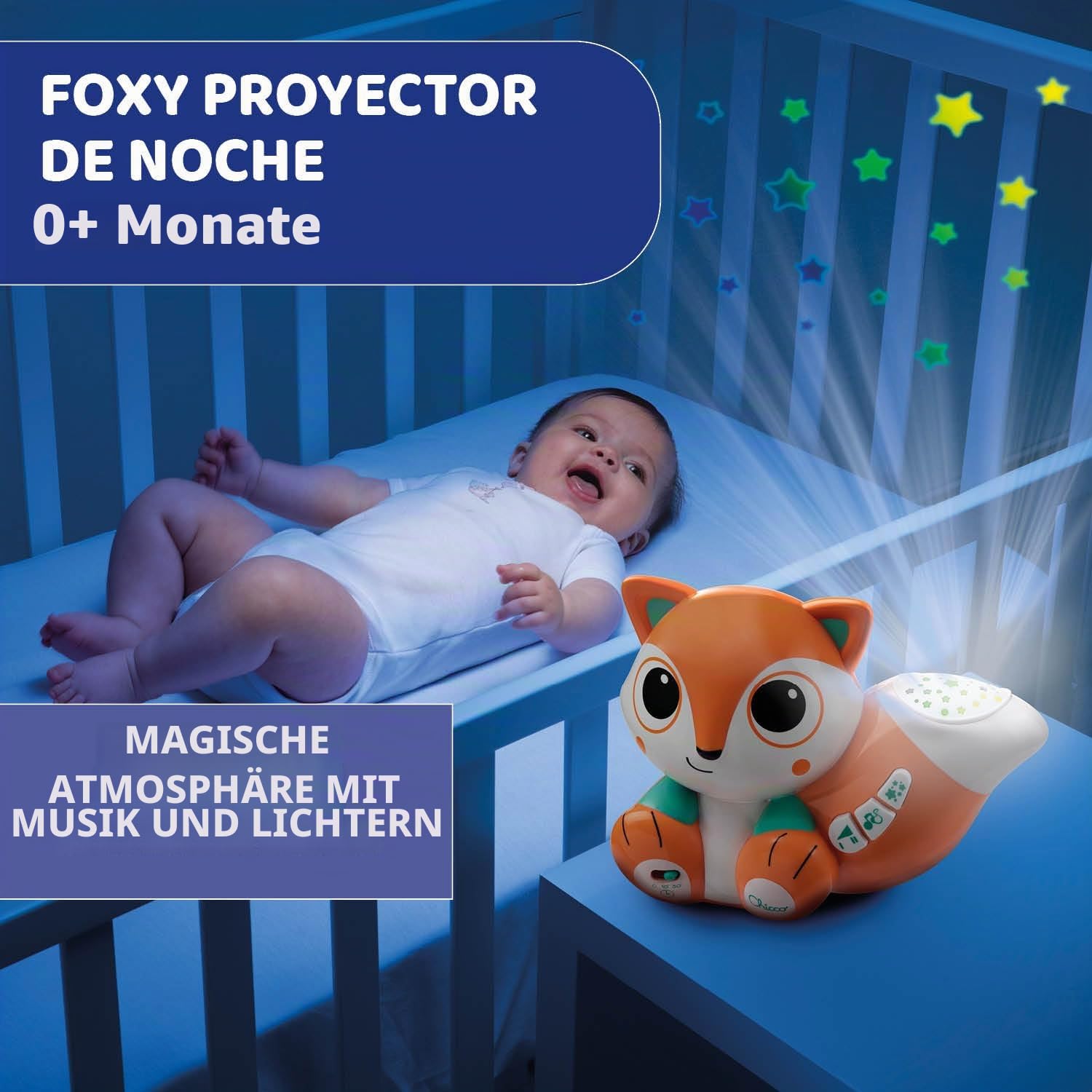 chicco-foxy-projektor-nachtlicht-mehrfarbig-melodien image 2
