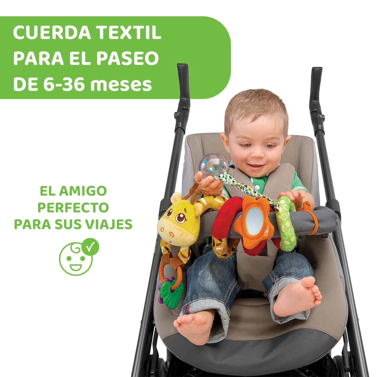 chicco-mrs-giraffe-kinderwagenkette-giraffe-mit-rassel-und-spiegel image 2