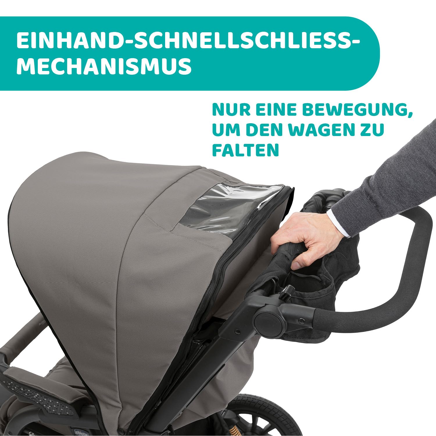 chicco-activ3-kinderwagen-3-rad-dark-beige-mit-uv50-verdeck image 3