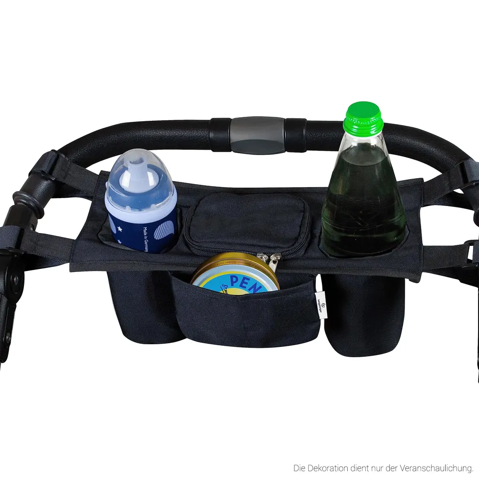 bergsteiger-organizer-basic-kinderwagen-tasche-universal-schwarz image 1