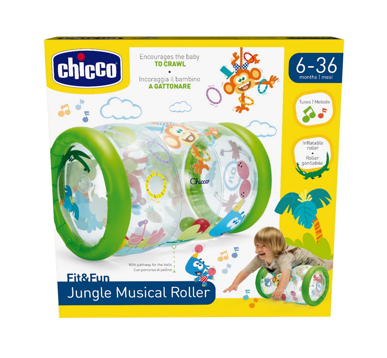 chicco-jungle-musical-roller-krabbelrolle-mit-musik-6m image 6
