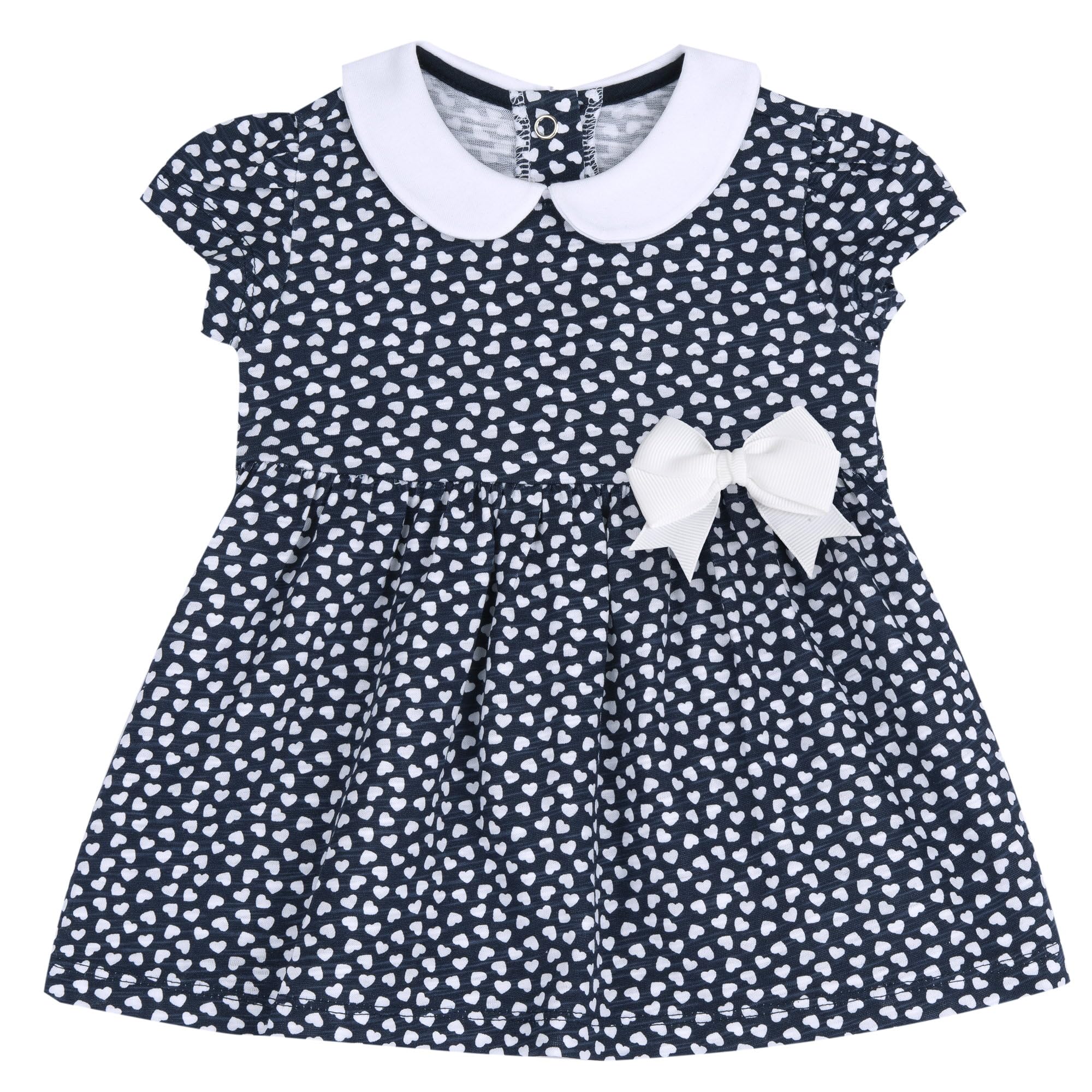 chicco-m-dchen-kleid-kurzarm-baumwolle-blau-festkleid image 5