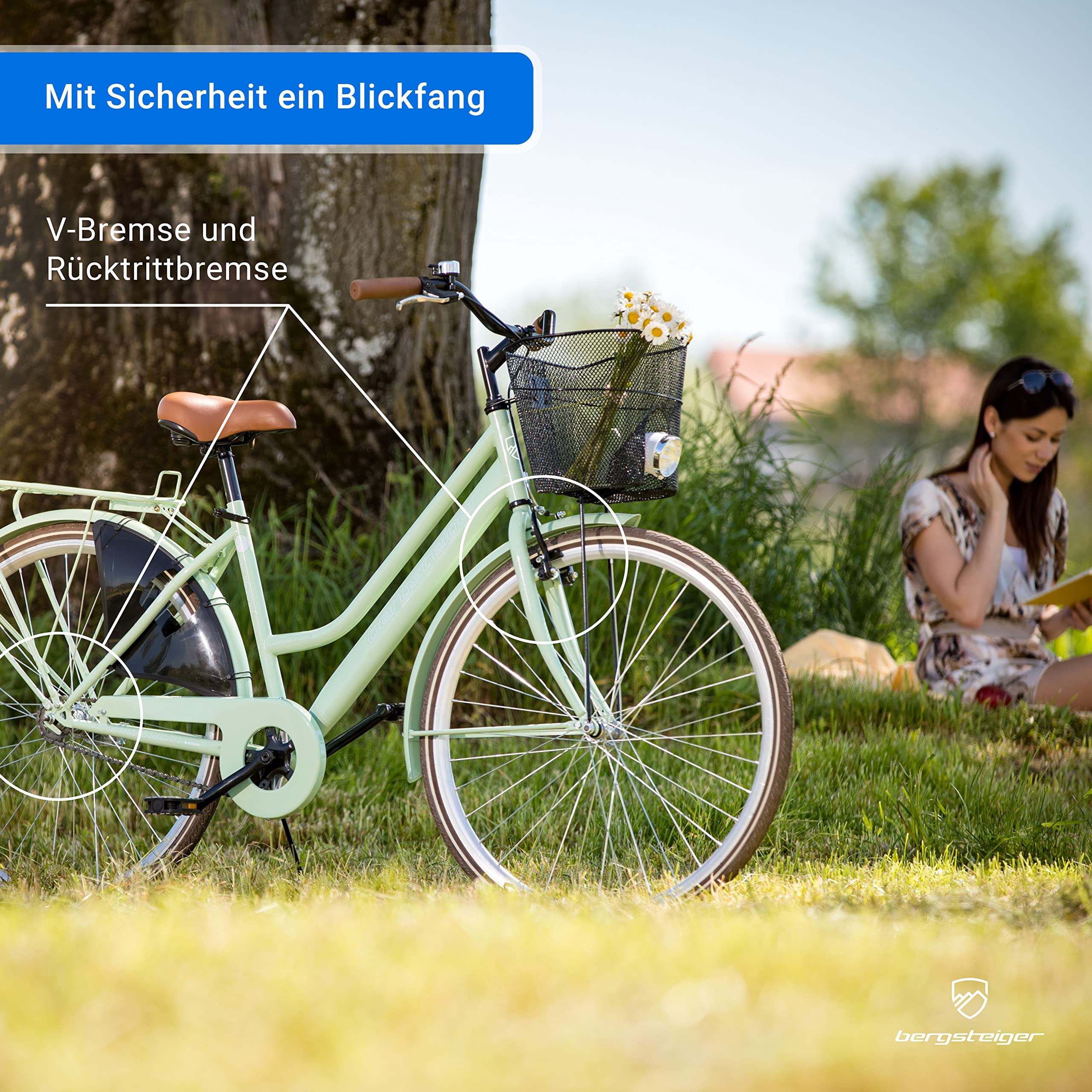 bergsteiger-amsterdam-citybike-28-zoll-schwarz-1-gang image 4
