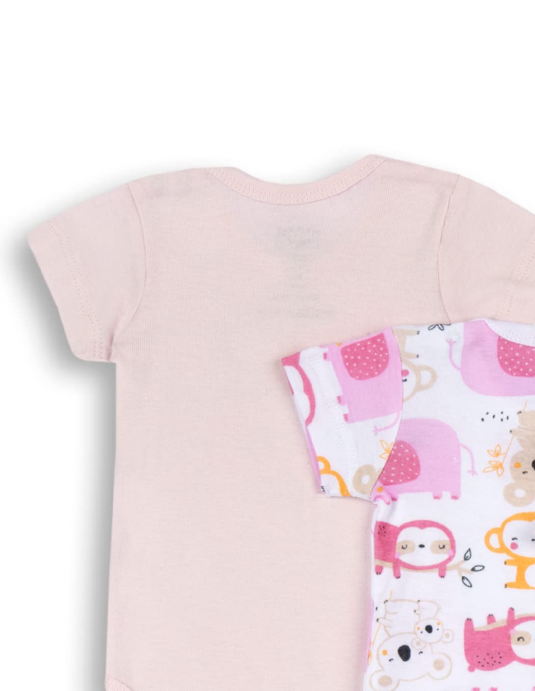 chicco-baby-body-m-dchen-4er-set-kurzarm-baumwolle-rose image 2