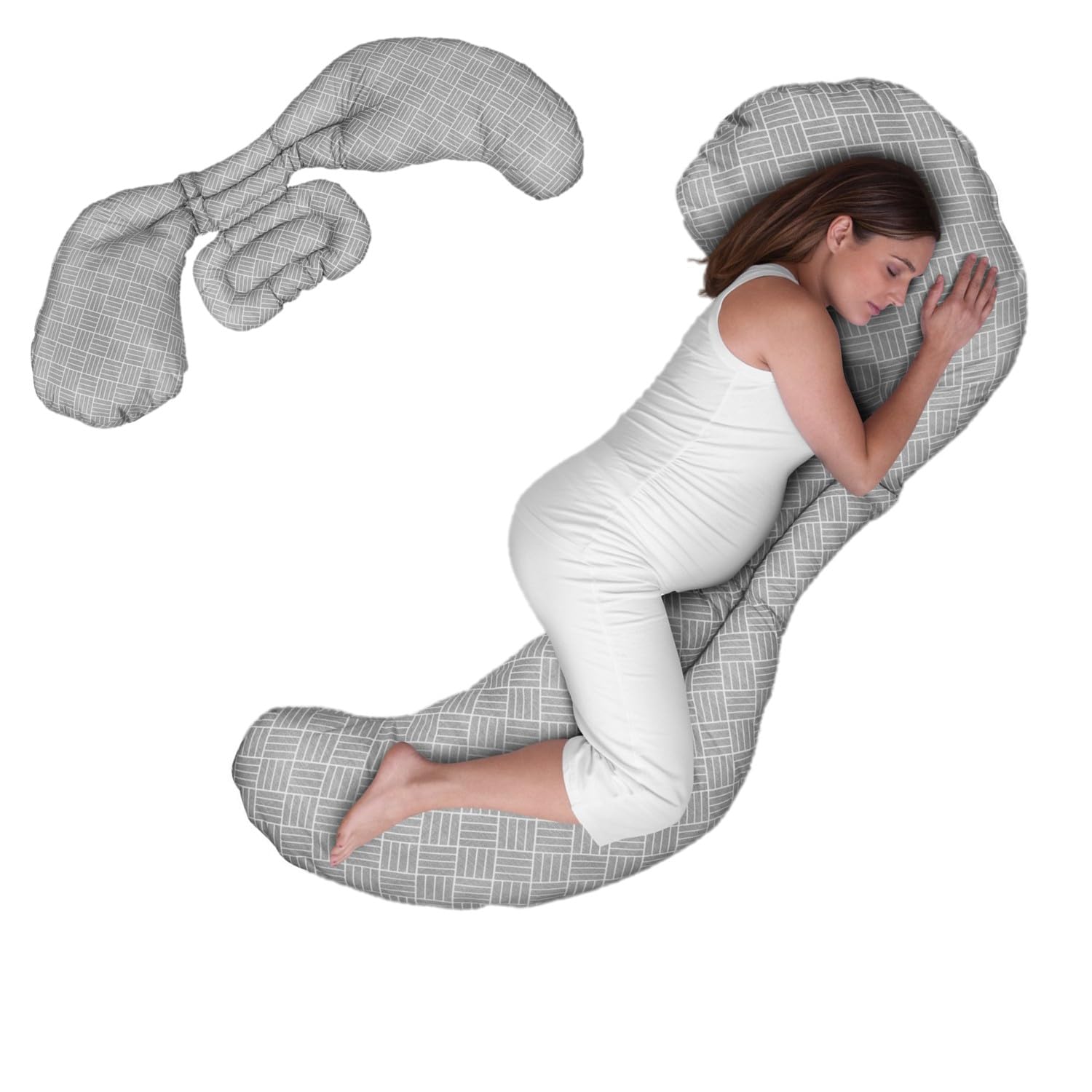 chicco-boppy-kissen-schwangerschaft-blau-modular-3-teilig image 3