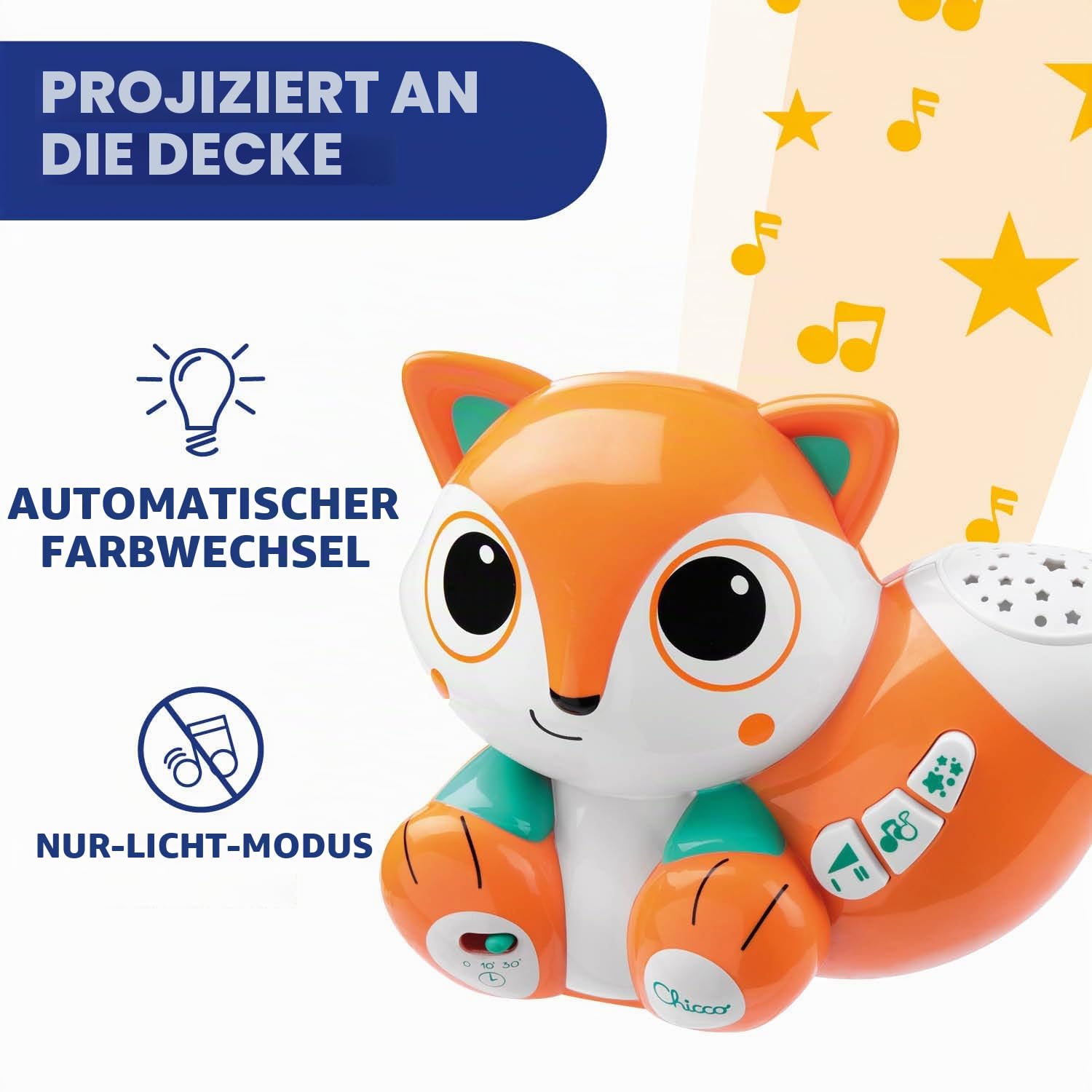 chicco-foxy-projektor-nachtlicht-mehrfarbig-melodien image 3
