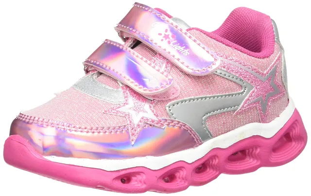 chicco-clitta-sneaker-m-dchen-leuchtschuhe-doppelklett-rosa image 1