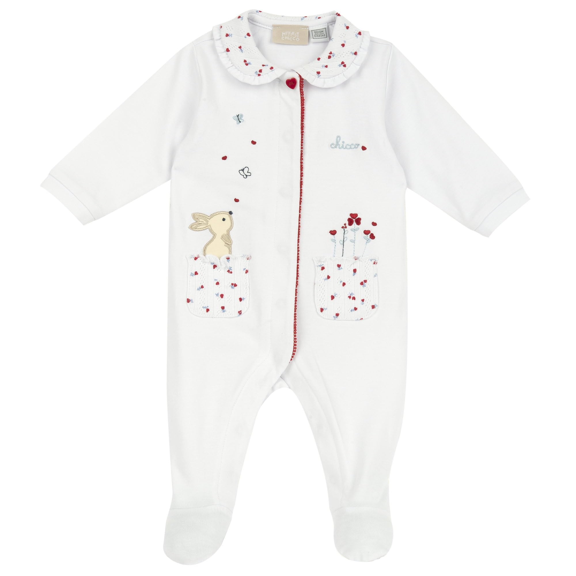 chicco-baby-strampler-baumwolle-3-monate-front-ffnung image 1