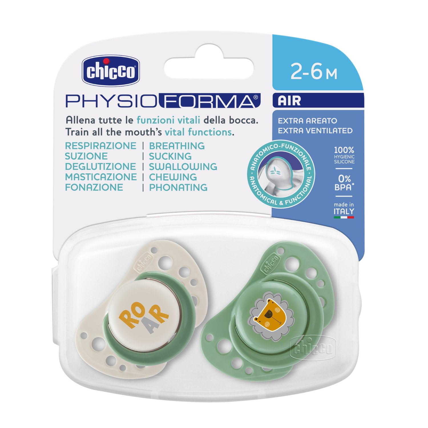 chicco-physioforma-air-schnuller-0-6-monate-gr-n-2-st-ck image 4