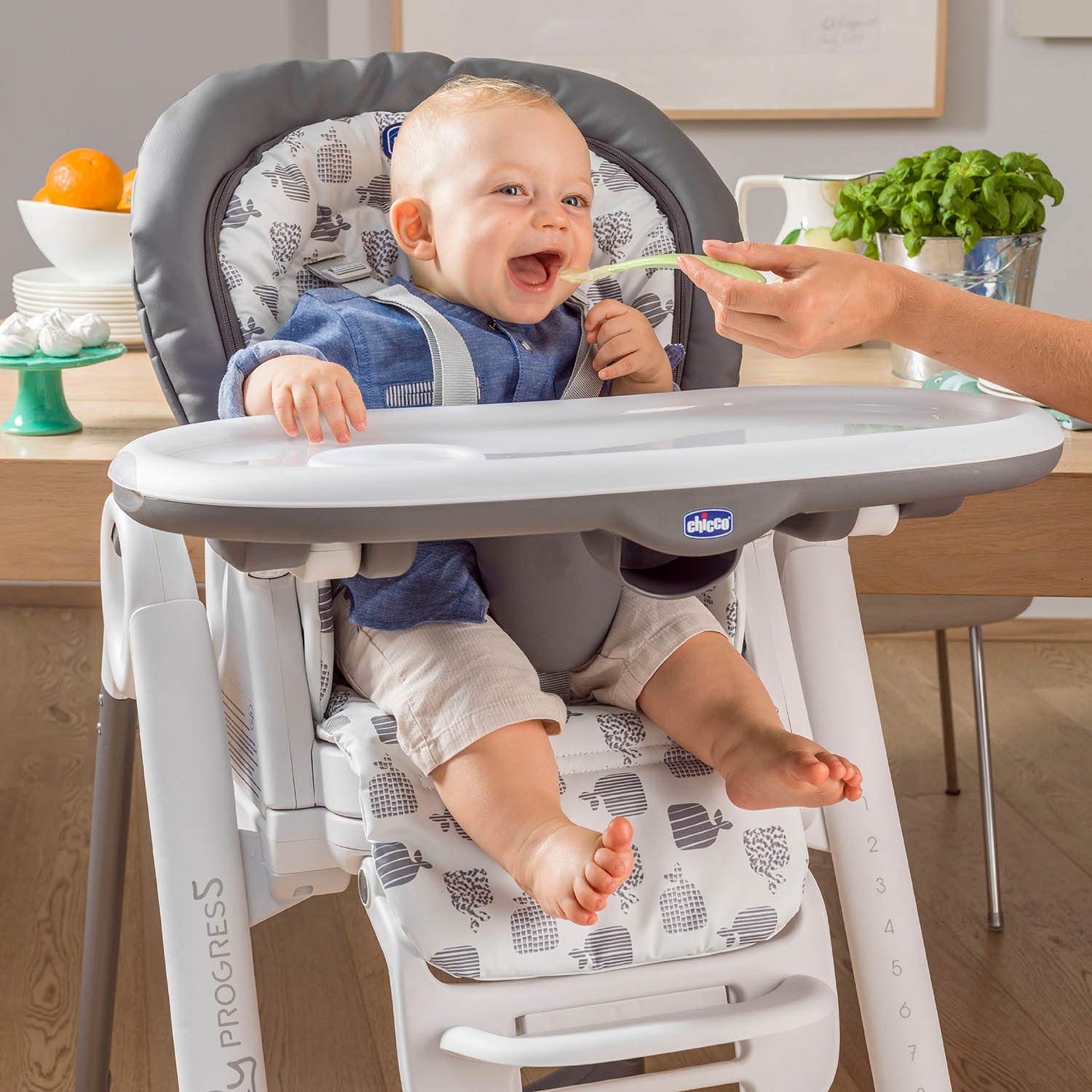 chicco-polly-progres5-hochstuhl-baby-grau-bis-15-kg image 2