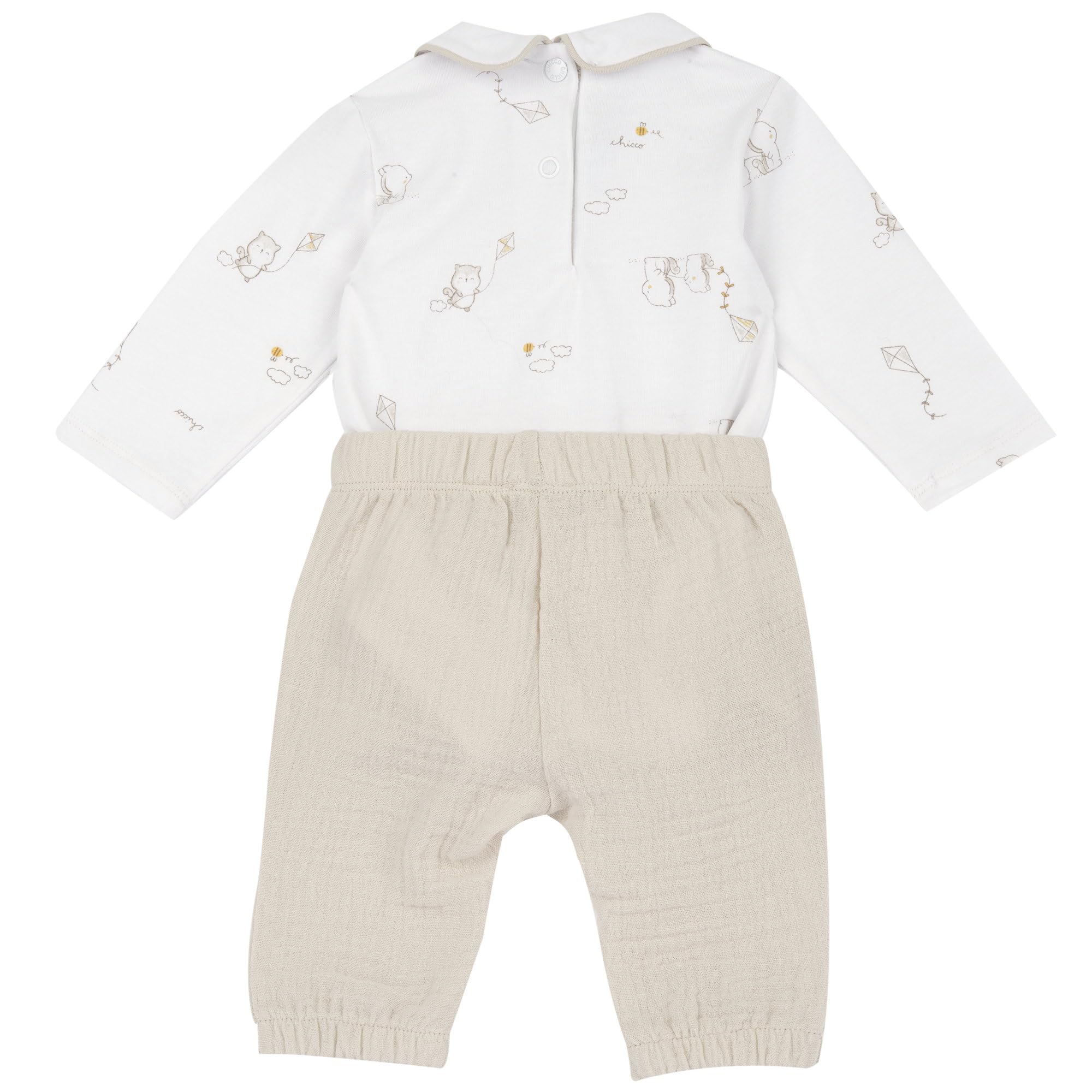 chicco-set-body-und-hose-m-dchen-3-monate-kleidung image 2