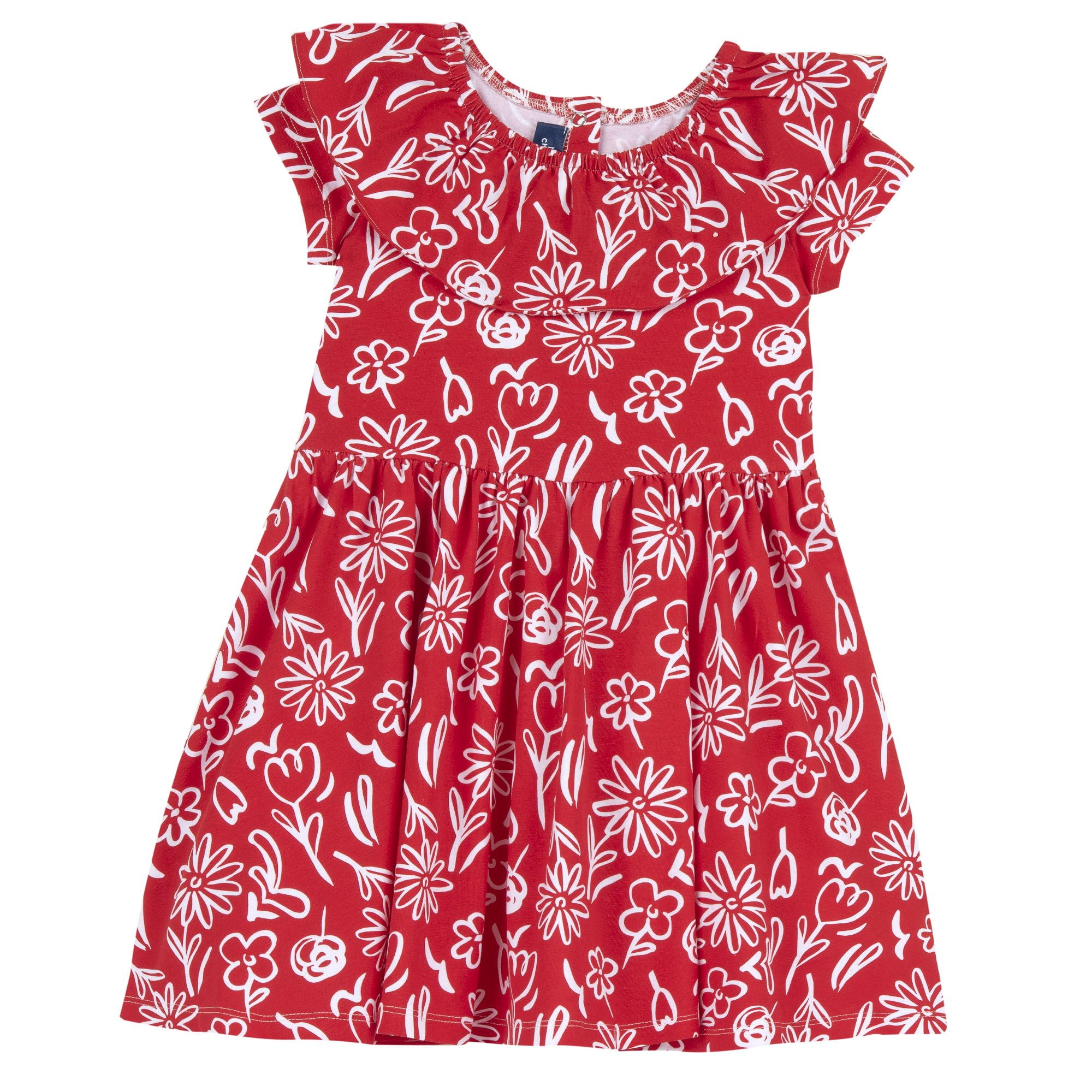 chicco-kurzarmkleid-m-dchen-baumwolle-18-monate-leicht image 1