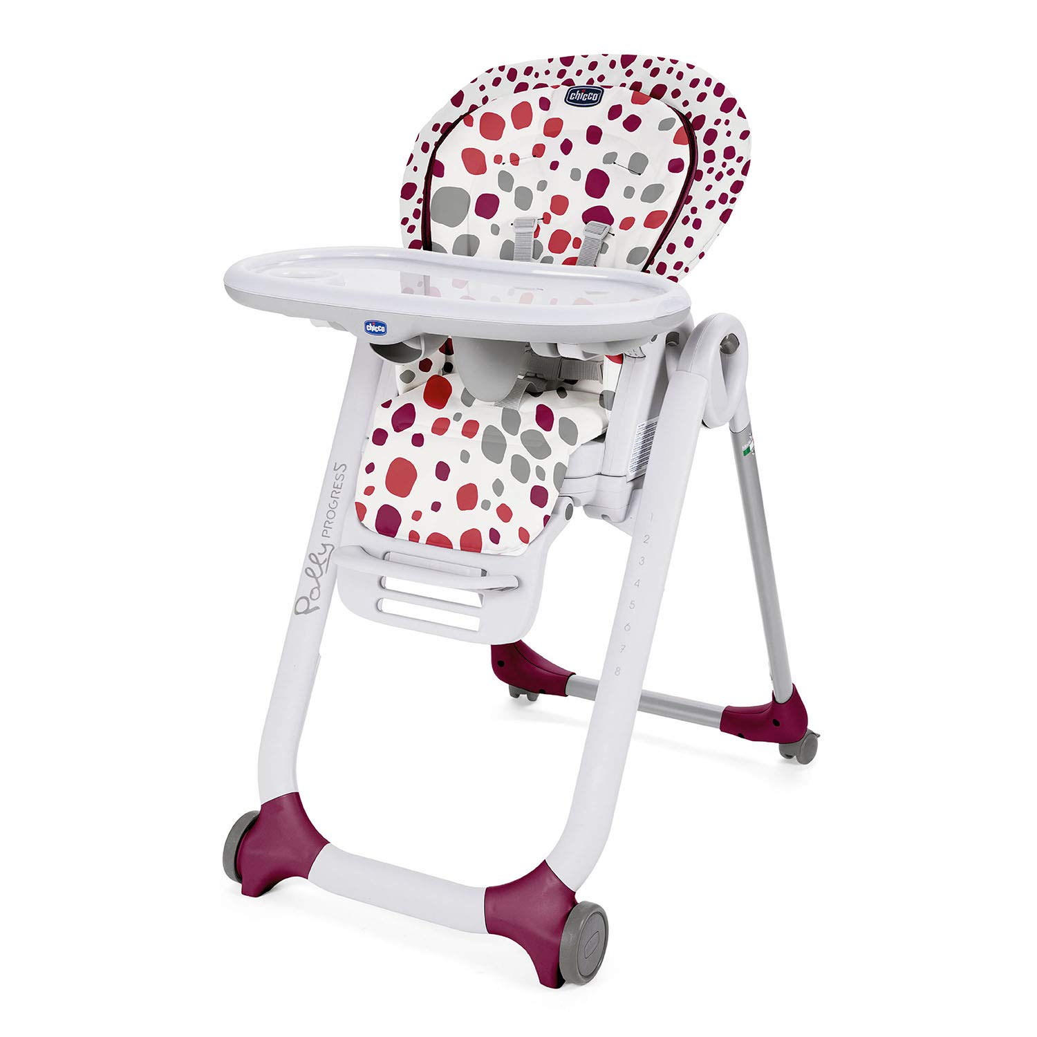 chicco-polly-progres5-hochstuhl-baby-grau-bis-15-kg image 1
