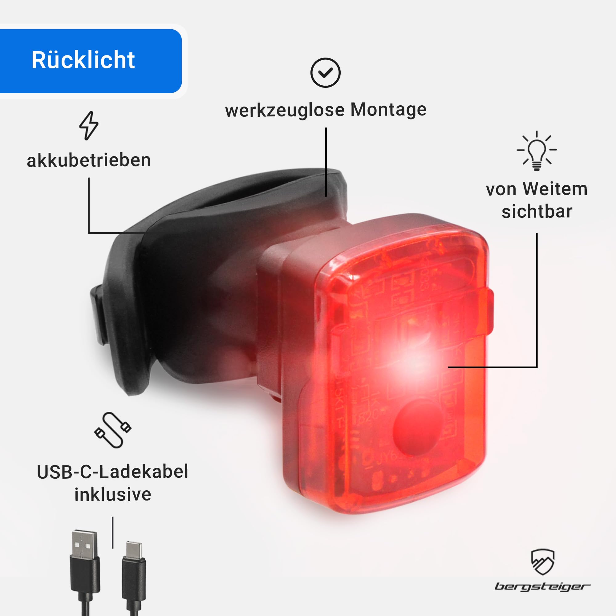 bergsteiger-led-fahrradlicht-set-usb-aufladbar-vorne-hinten image 4
