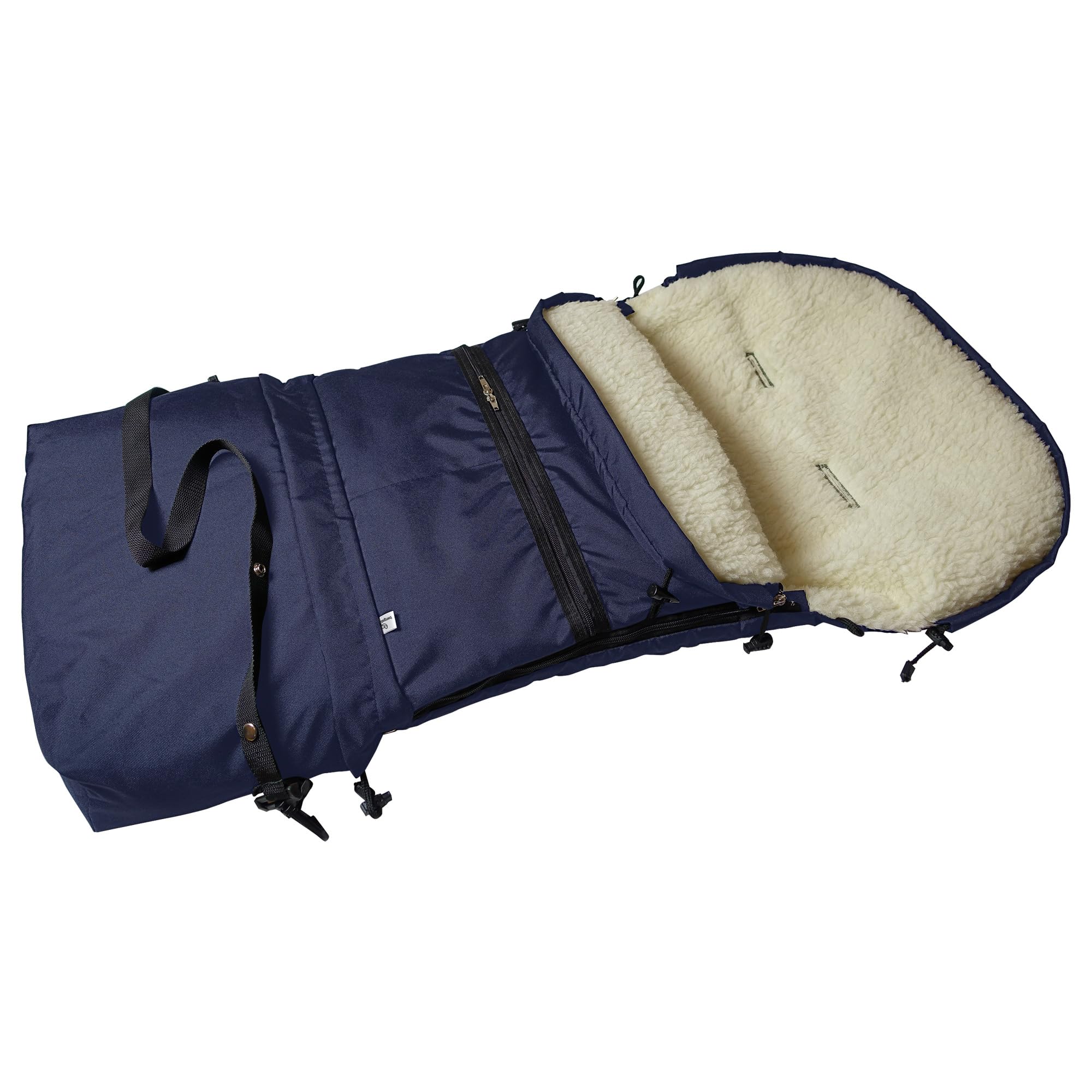 bergsteiger-5-in-1-winterfu-sack-kinderwagen-chocolate image 7