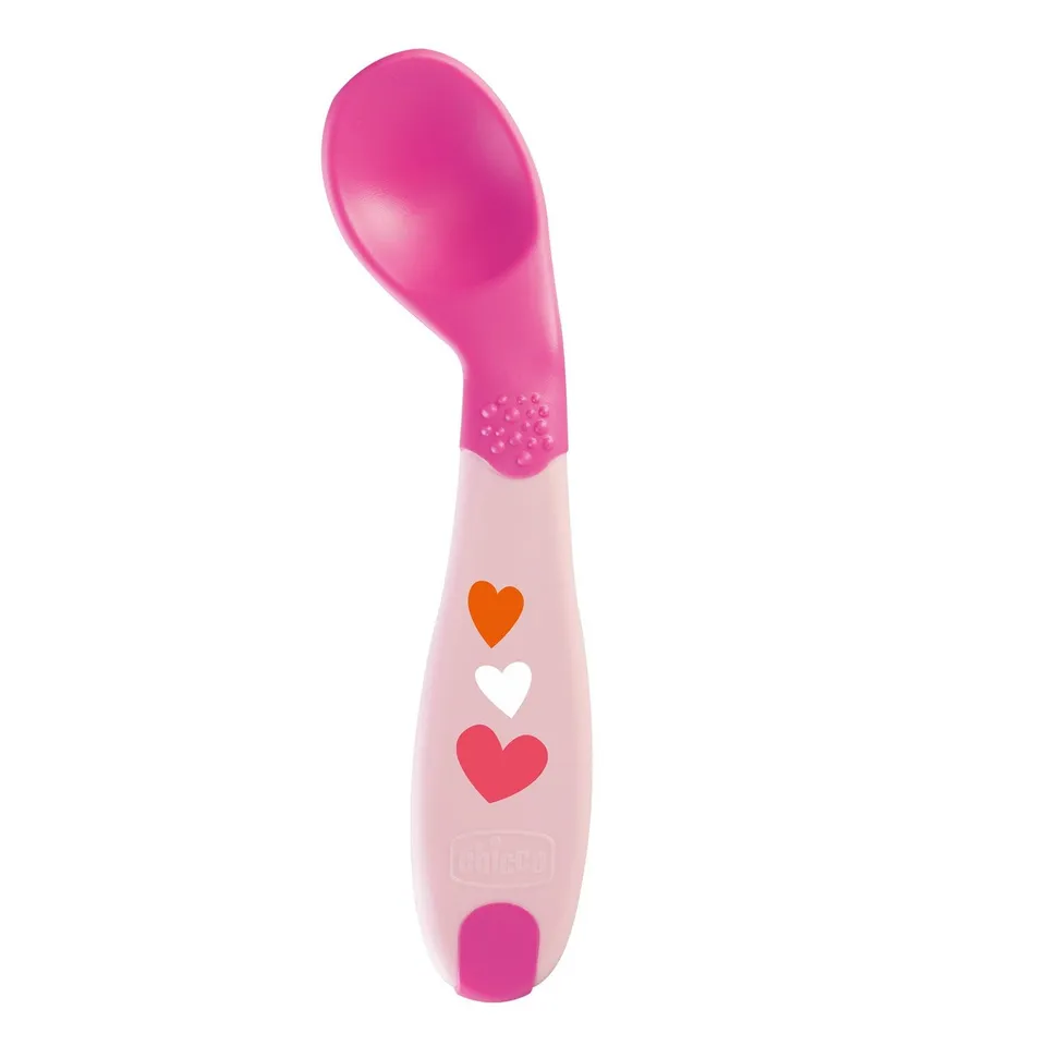 chicco-esslernl-ffel-angewinkelt-rosa-8m-ergonomisch image 1