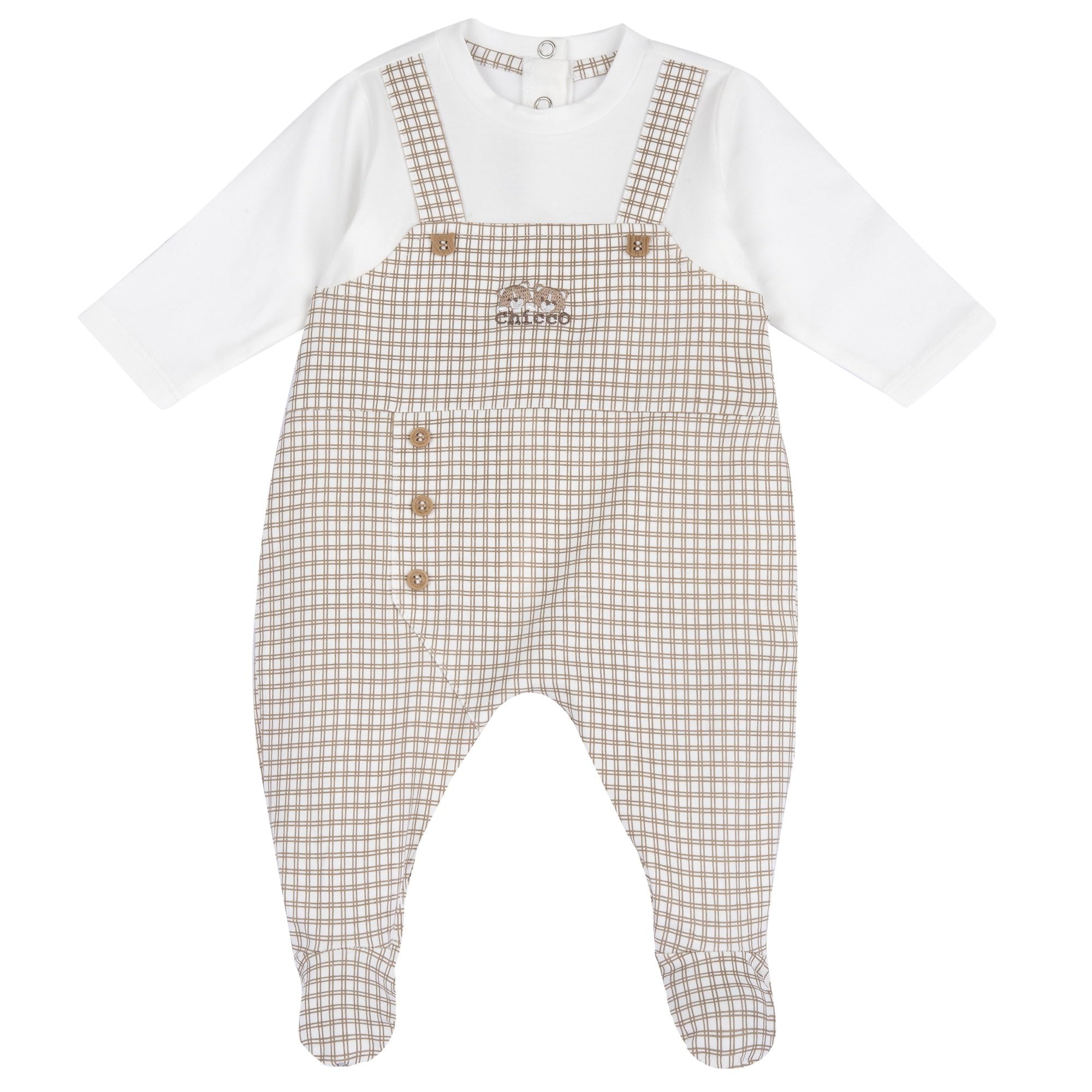 chicco-baby-strampler-baumwolle-3-monate-patt-ffnung image 1