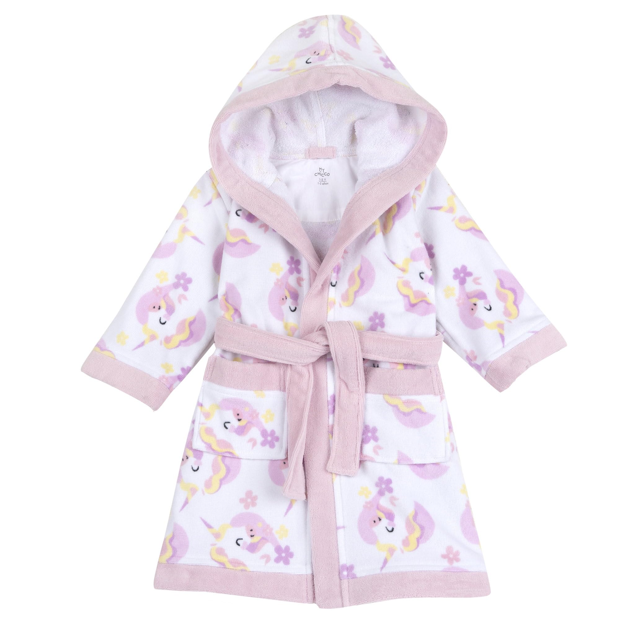 chicco-bademantel-kinder-6-jahre-frottee-rosa-schwimmbad image 5