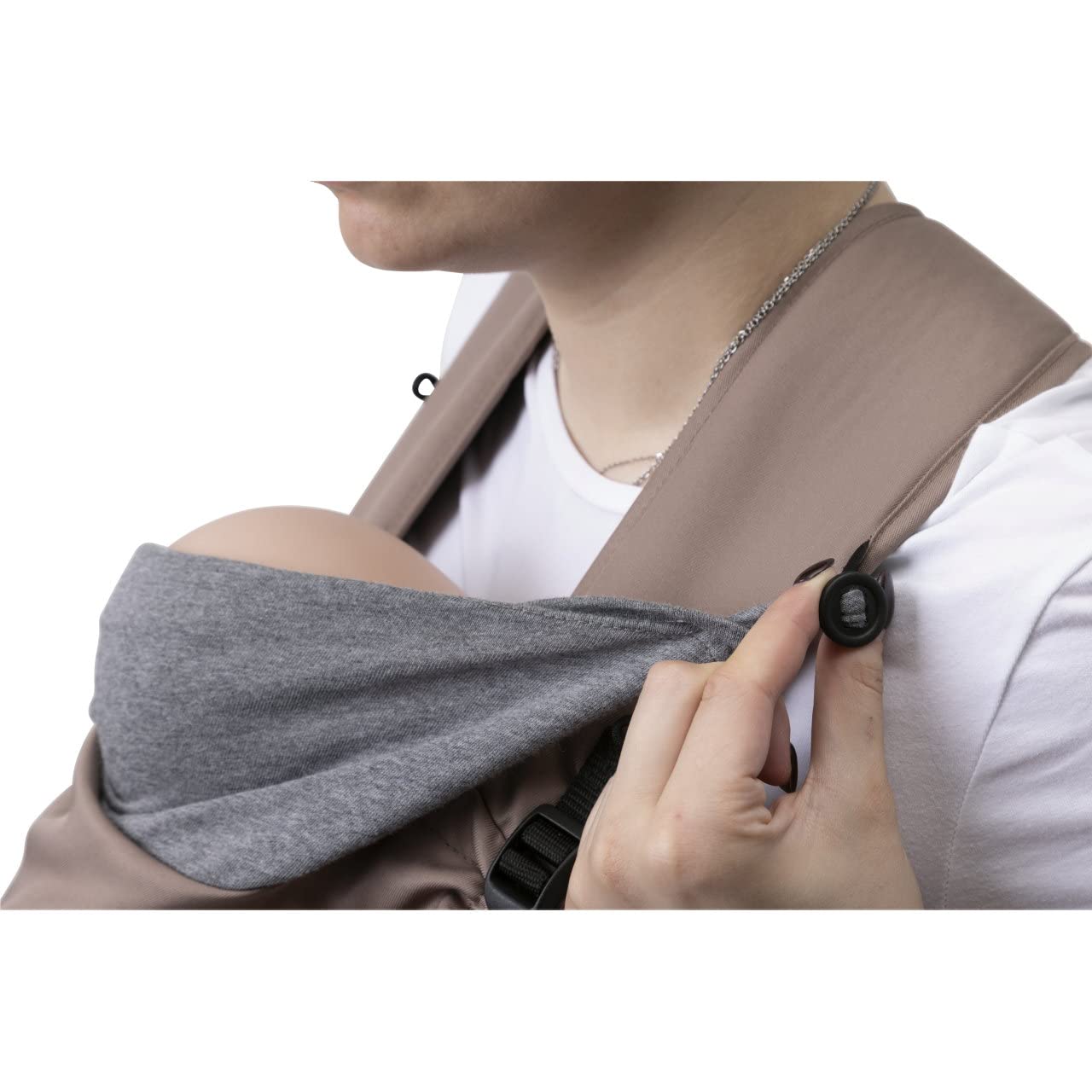 chicco-skin-fit-babytrage-warm-beige-0-9-kg-ergonomisch image 6