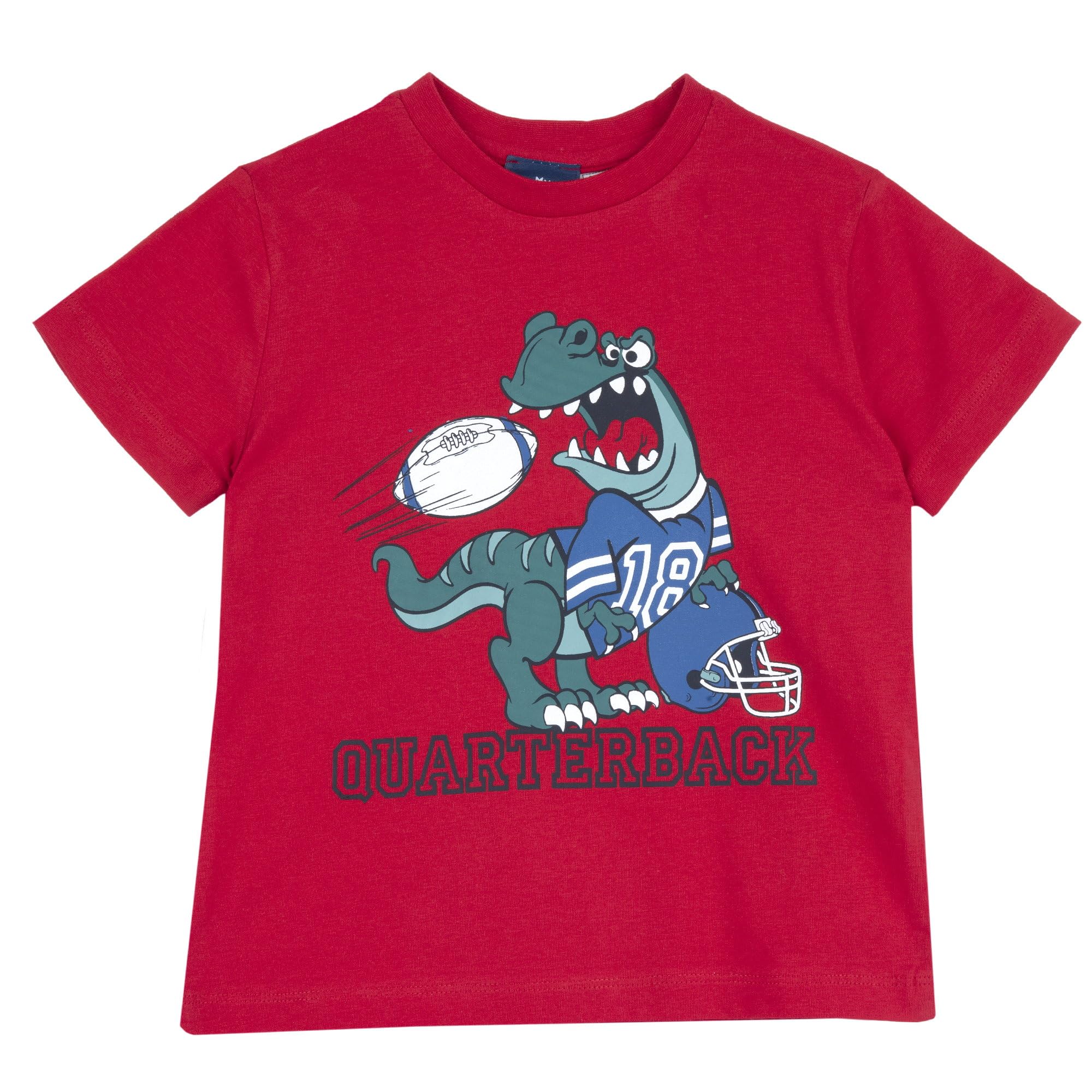 chicco-jungen-t-shirt-kurzarm-baumwolle-rot-12-monate image 4