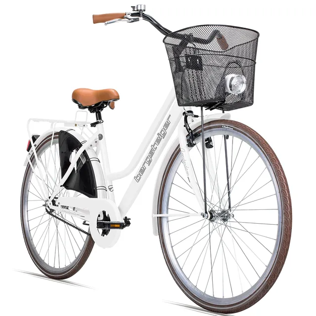 bergsteiger-amsterdam-citybike-28-zoll-schwarz-1-gang image 1