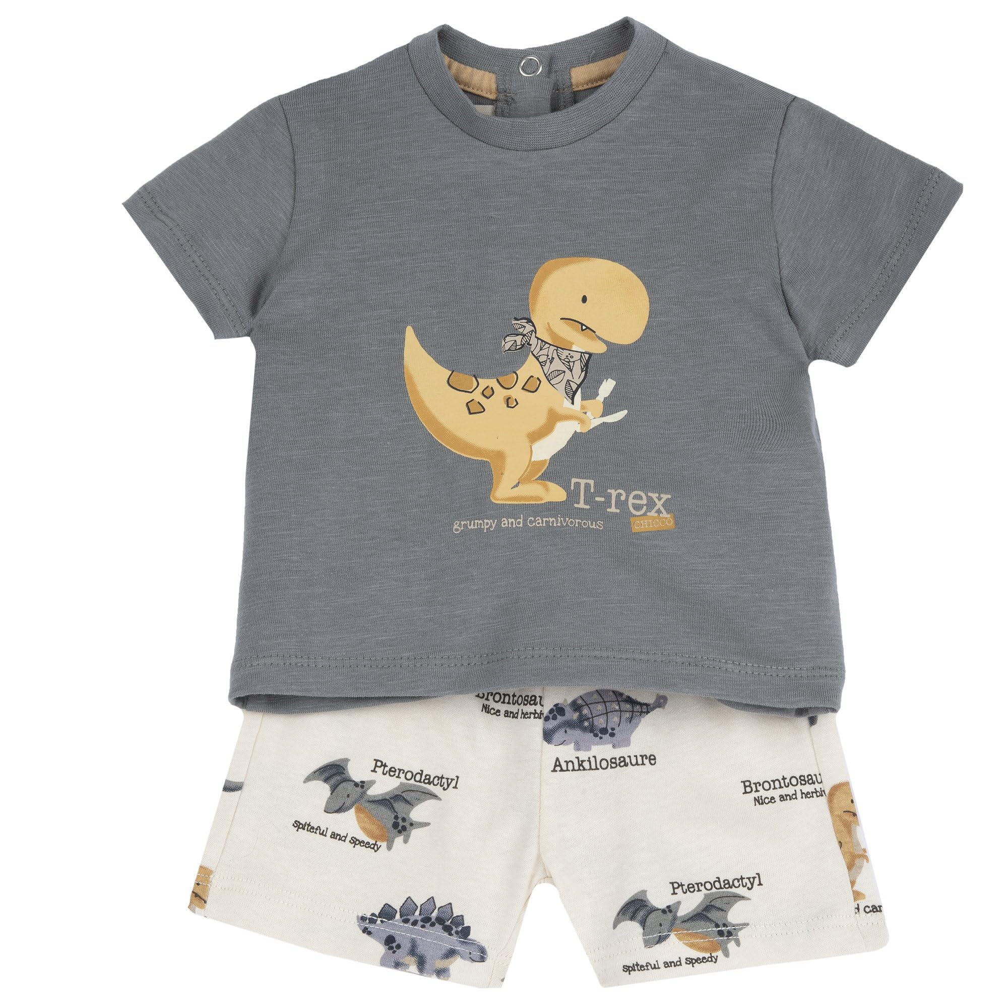 chicco-jungen-set-t-shirt-shorts-2-teilig-weicher-stoff image 5