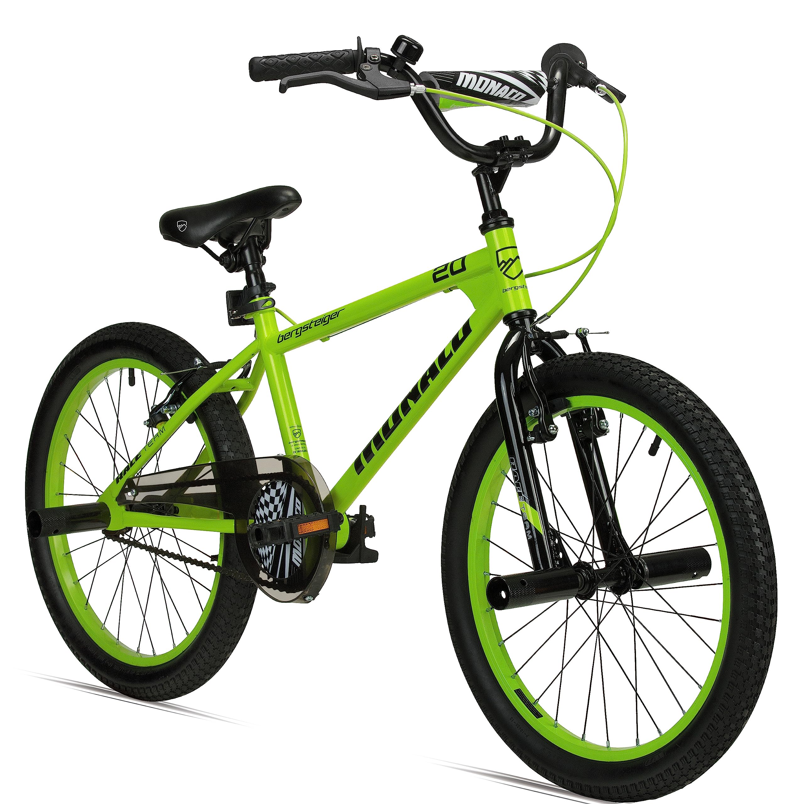 bergsteiger-monaco-bmx-fahrrad-20-zoll-racing-green image 1