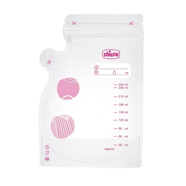 chicco-baby-milchbeutel-30-st-ck-250-ml-auslaufsicher image 1