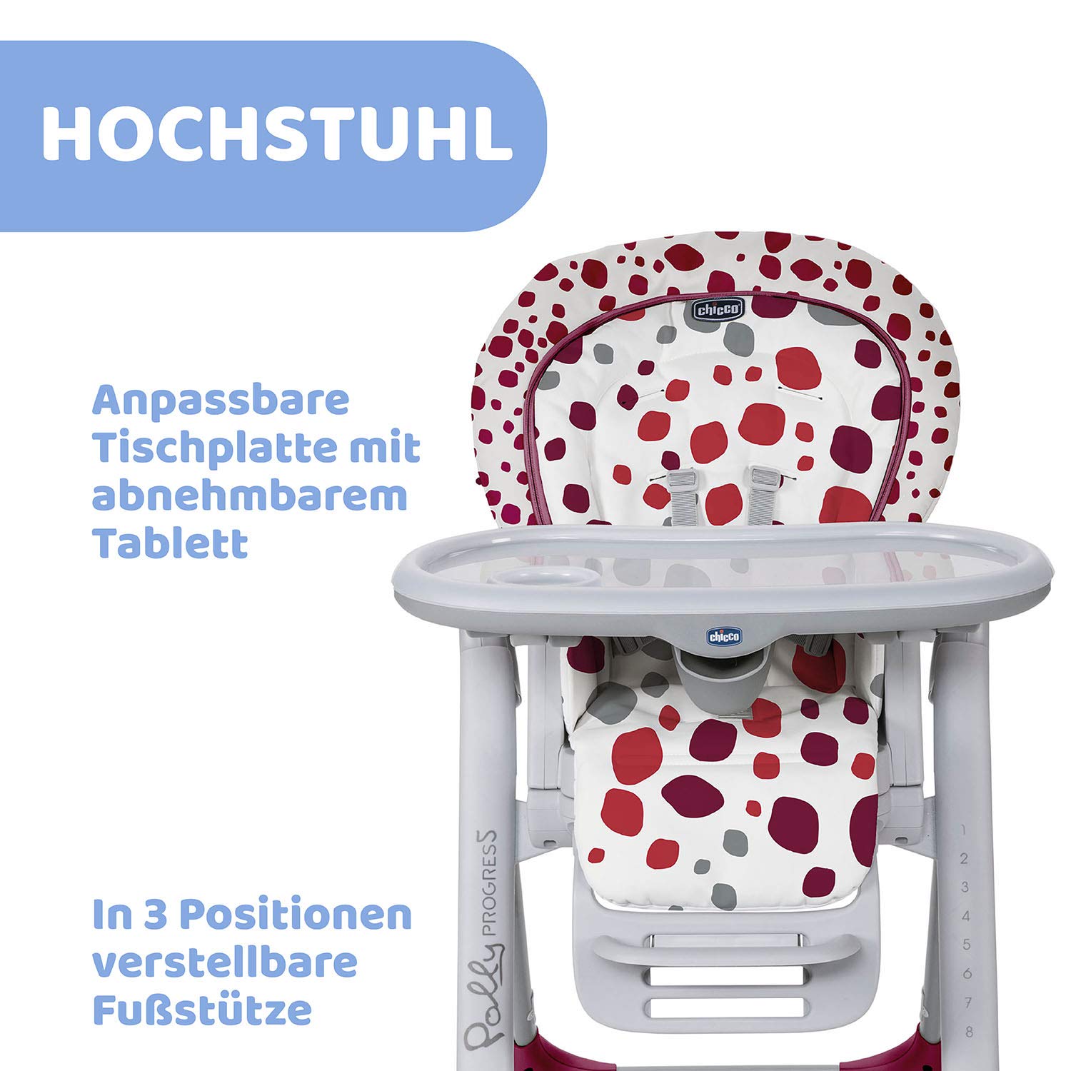 chicco-polly-progres5-hochstuhl-baby-grau-bis-15-kg image 6