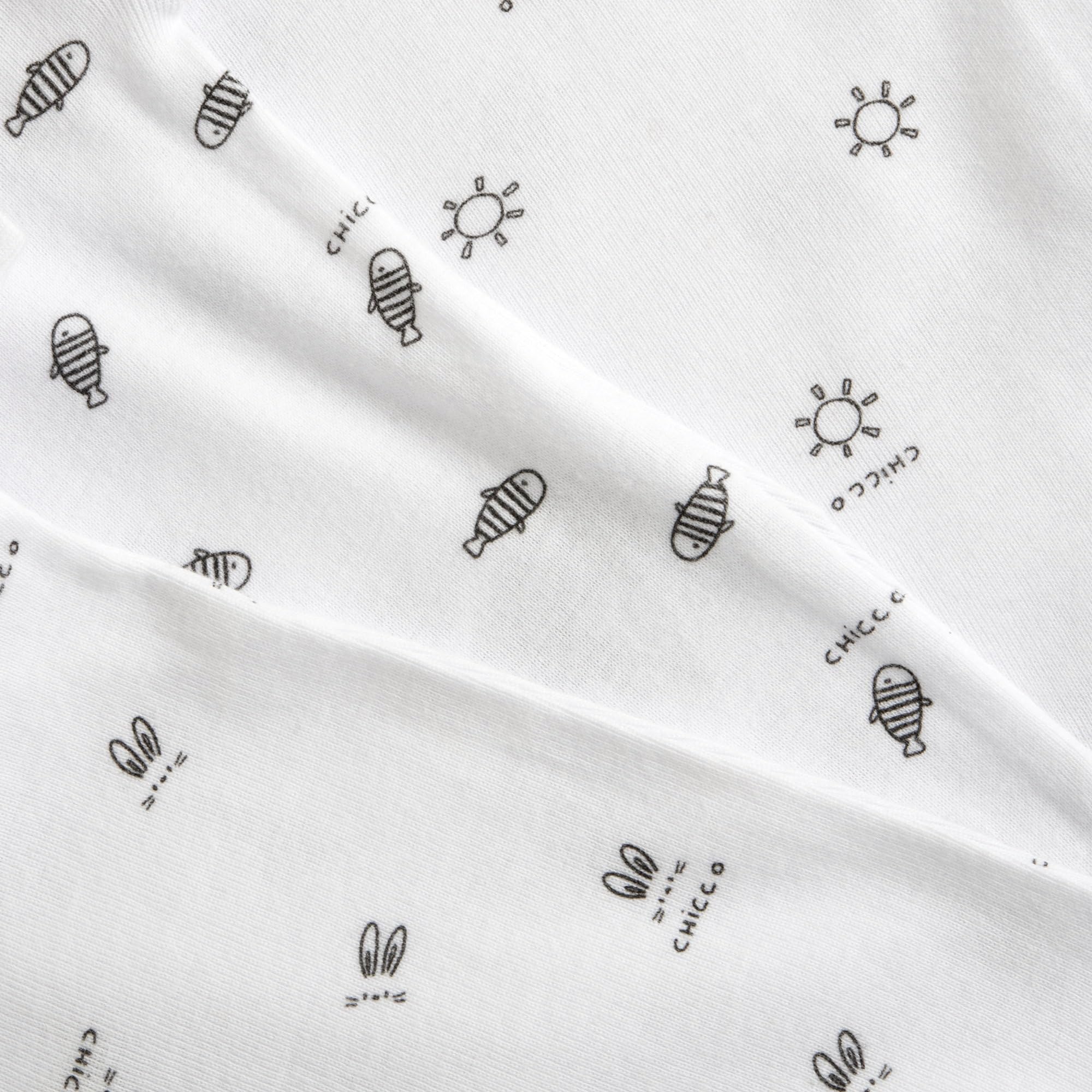 chicco-baby-body-set-kurzarmbodys-6-monate-3er-weiche-baumwolle image 5