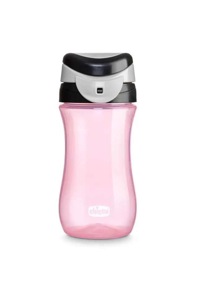 chicco-travel-cup-trinkbecher-350-ml-rosa-auslaufsicher image 1