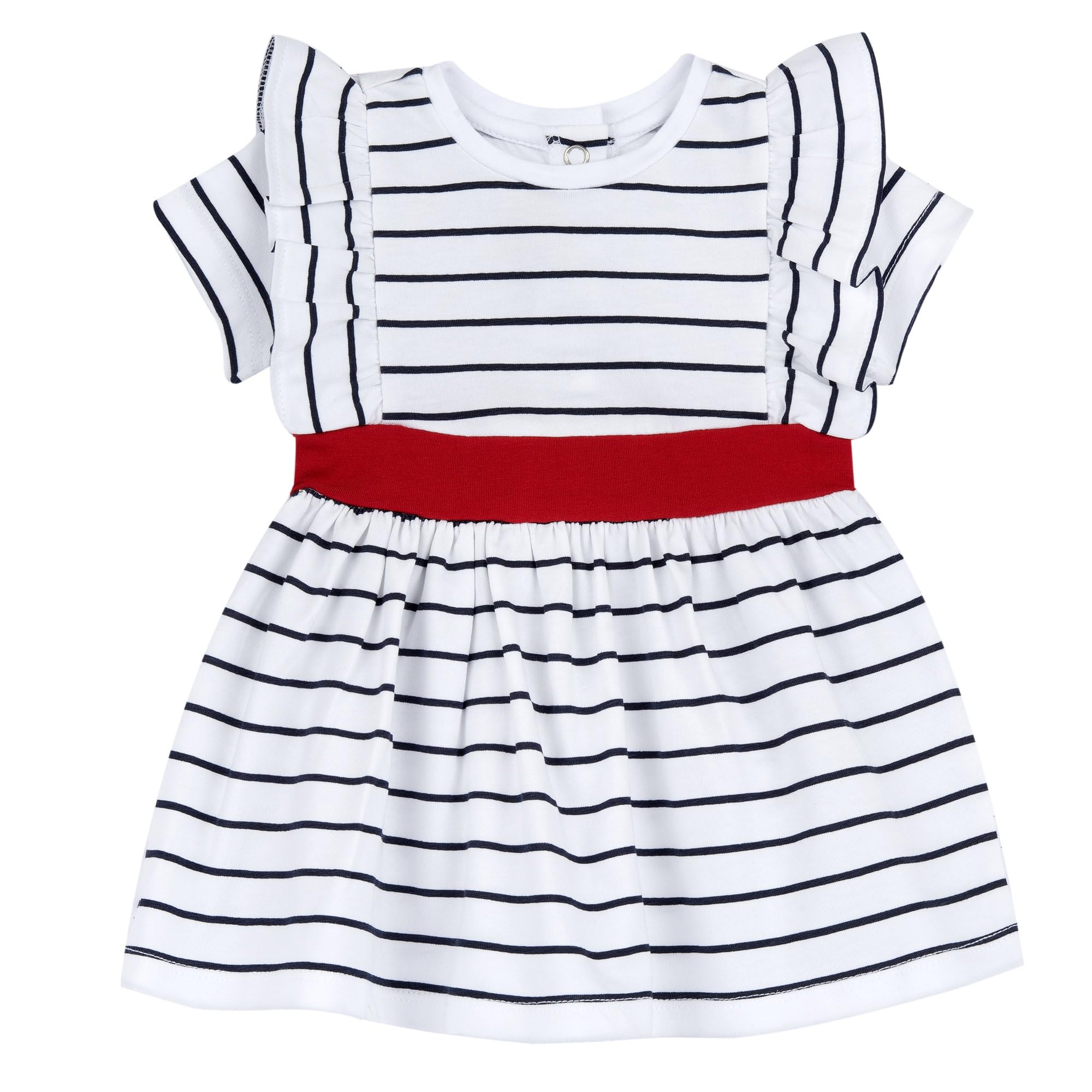 chicco-m-dchen-kleid-kurzarm-baumwolle-blau-festkleid image 6