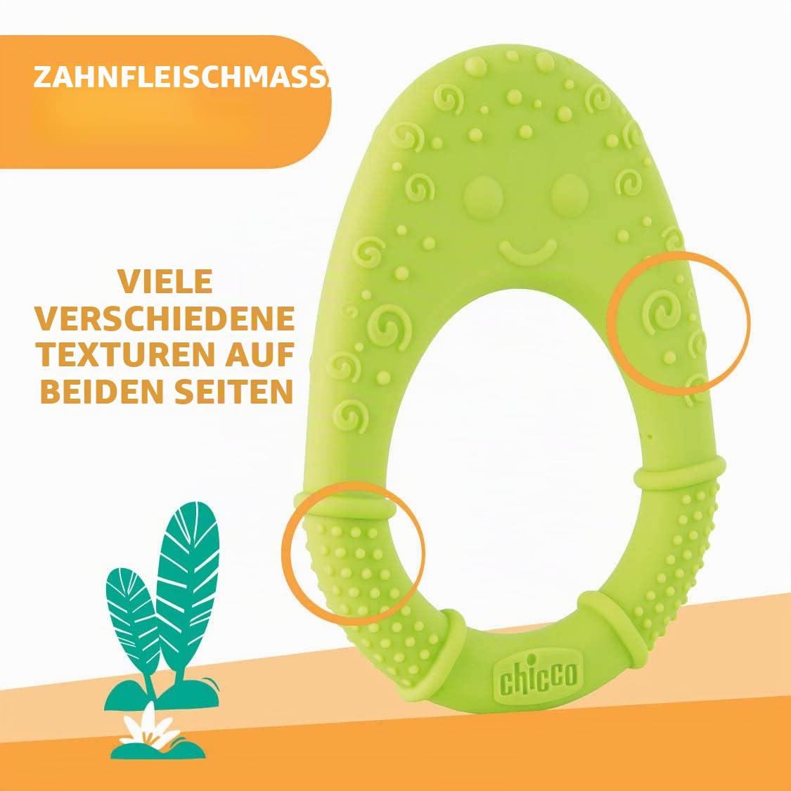 chicco-bei-ring-weich-silikon-gr-n-ab-2-monaten image 5
