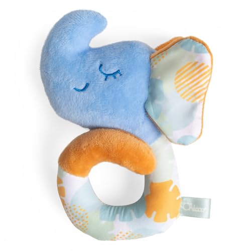 chicco-soft-rassel-elefant-aus-recycling-stoff image 5