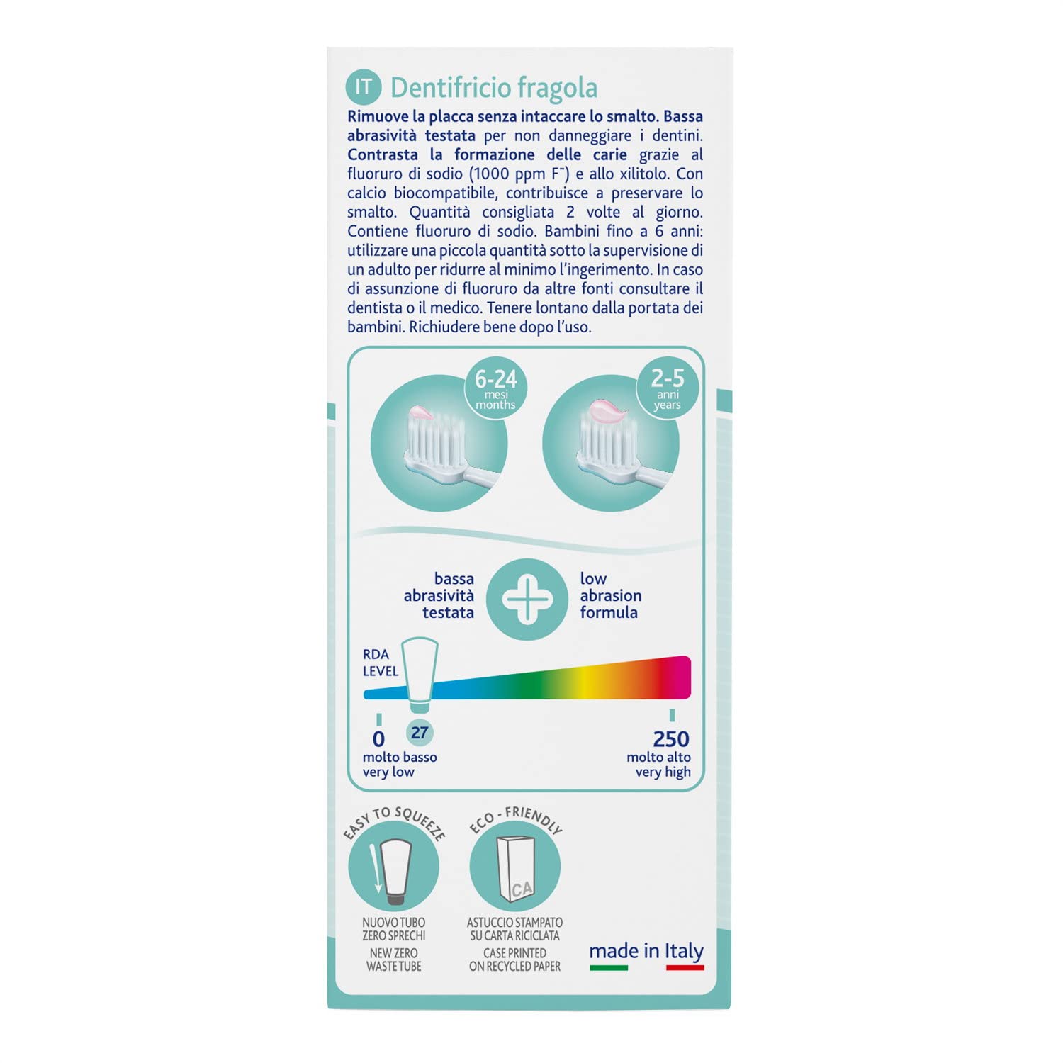 chicco-kinderzahnpasta-erdbeere-50-ml-ab-1-jahr-mit-fluorid image 3