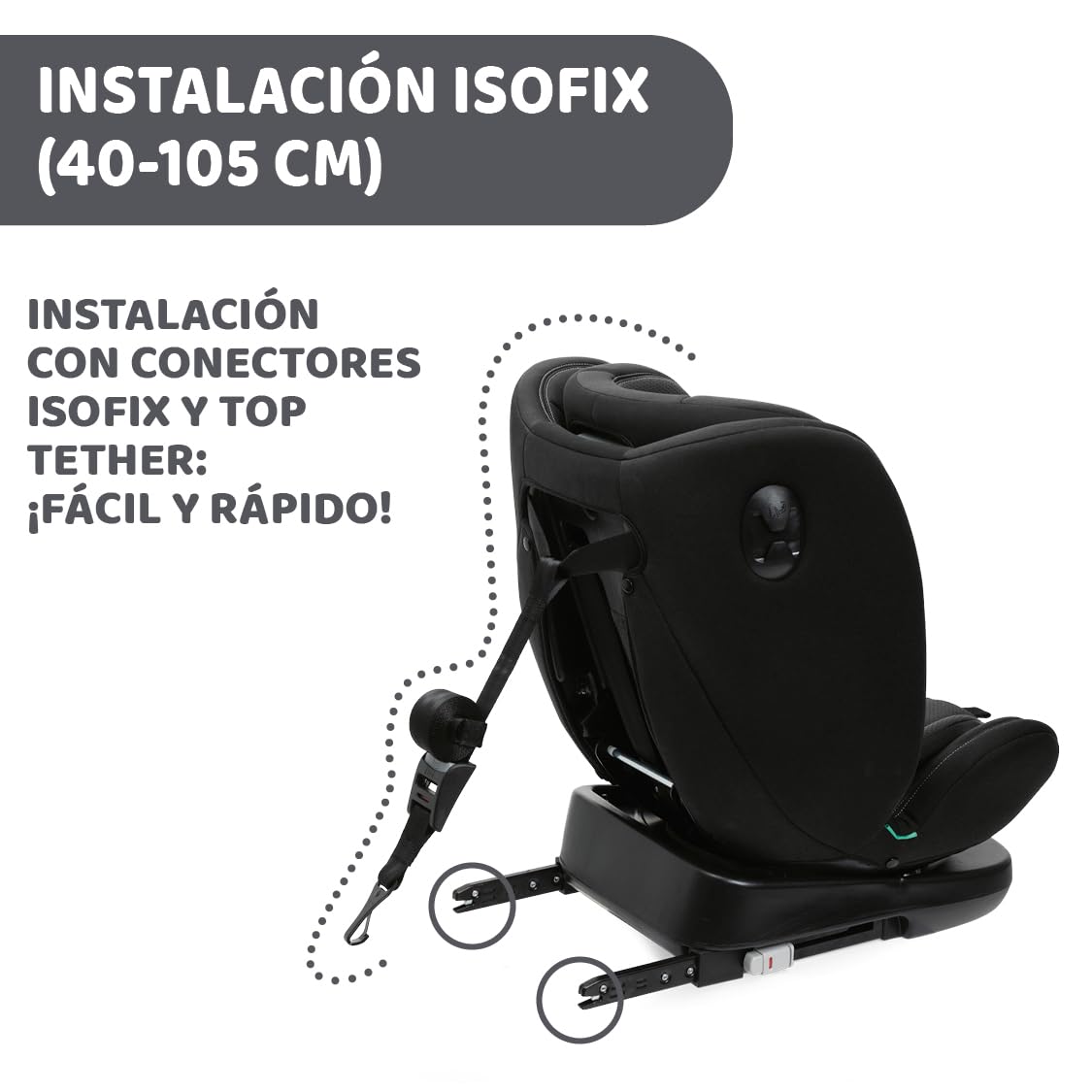 chicco-unico-evo-i-size-kindersitz-0-36-kg-schwarz image 4