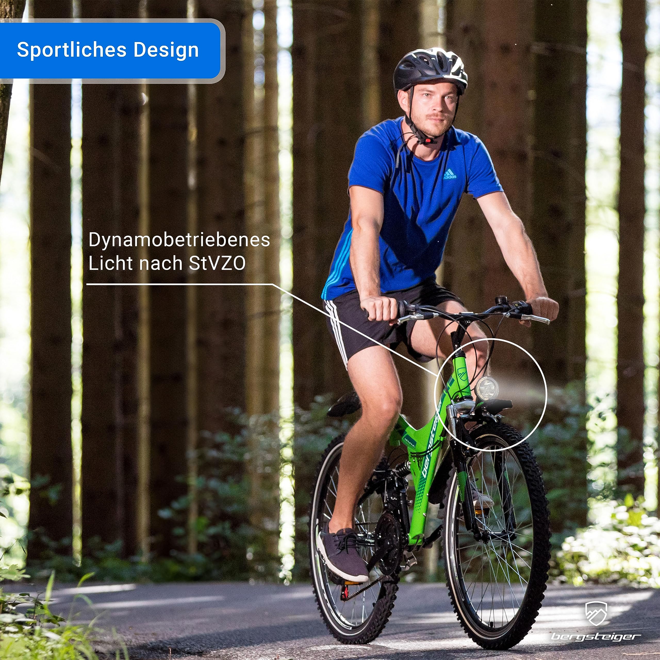 bergsteiger-memphis-26-zoll-mountainbike-fully-shiny-black image 2
