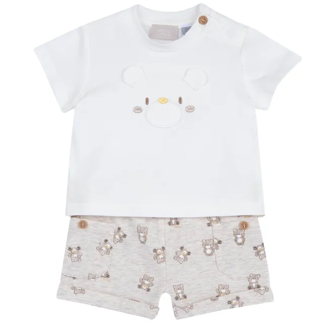 chicco-baby-set-t-shirt-shorts-jungen-9-monate-2 image 1