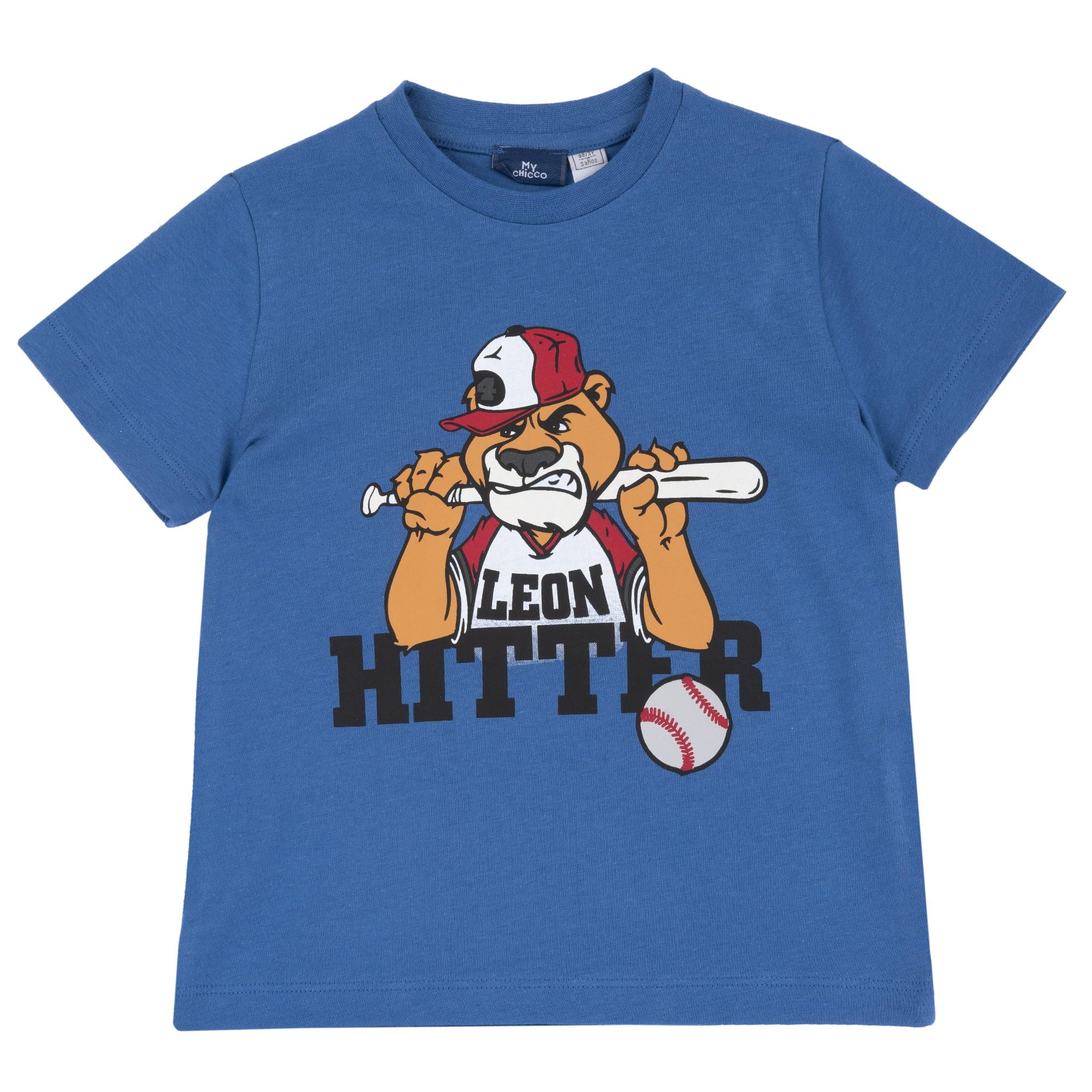 chicco-jungen-t-shirt-rot-4-jahre-kurzarm image 5