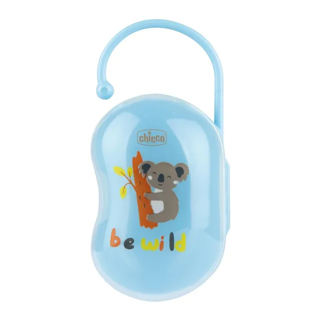 chicco-baby-schnullerhalter-doppelt-hellblau-0m-sterilisierbar image 1
